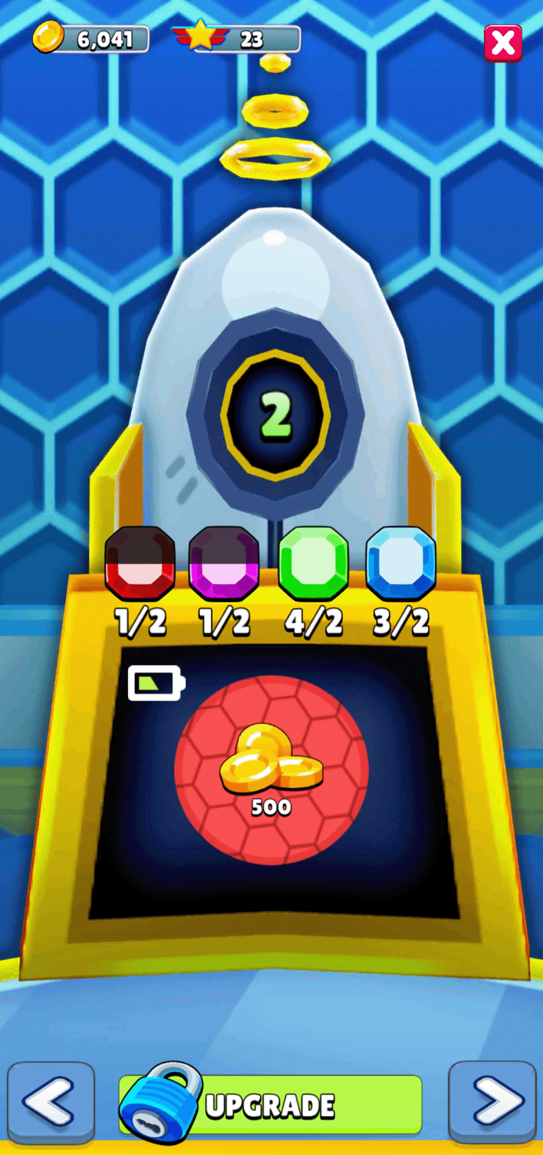 Panda Panda Hero Run Unlock Screen