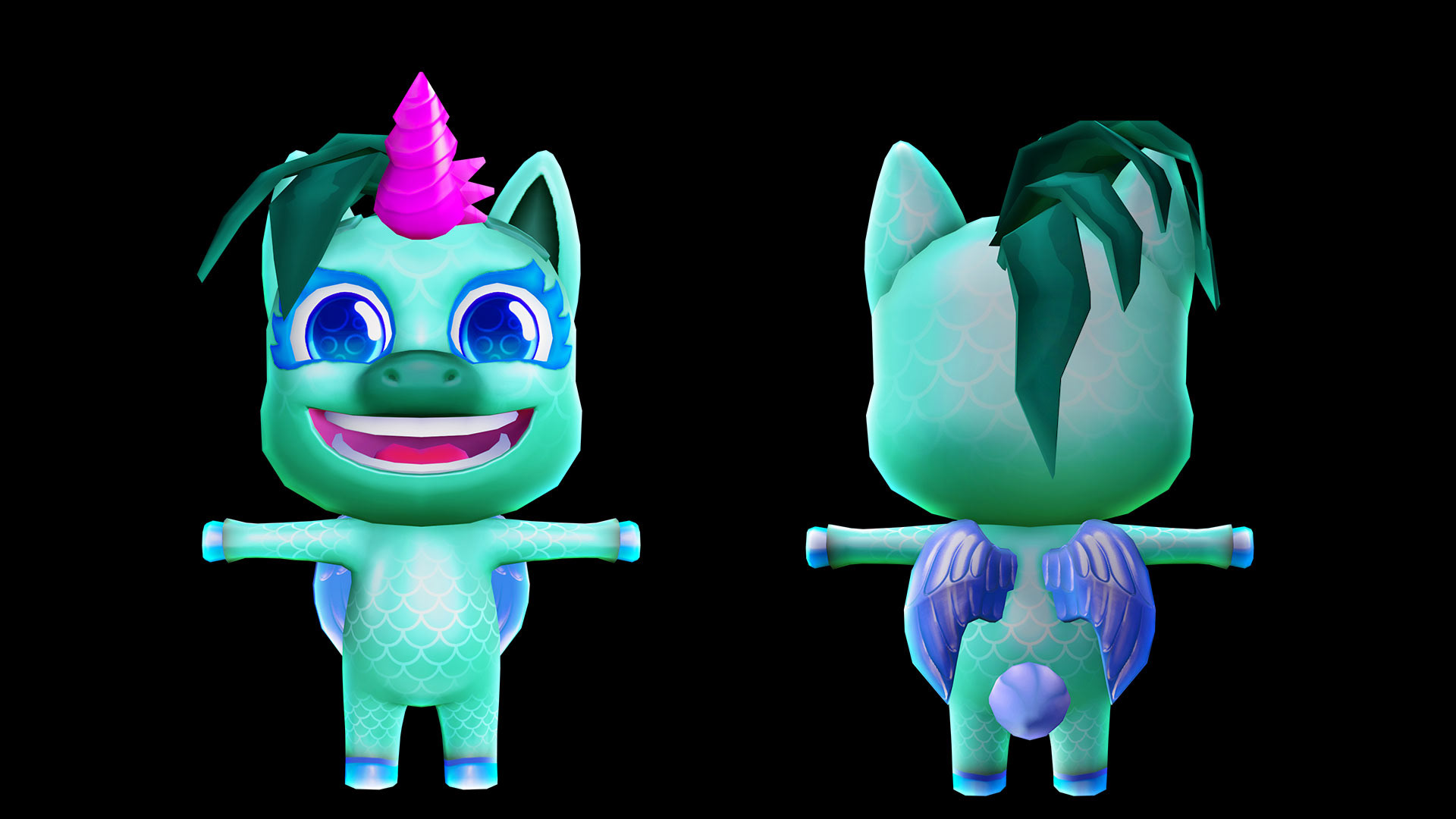 Water Unicorn Sheet