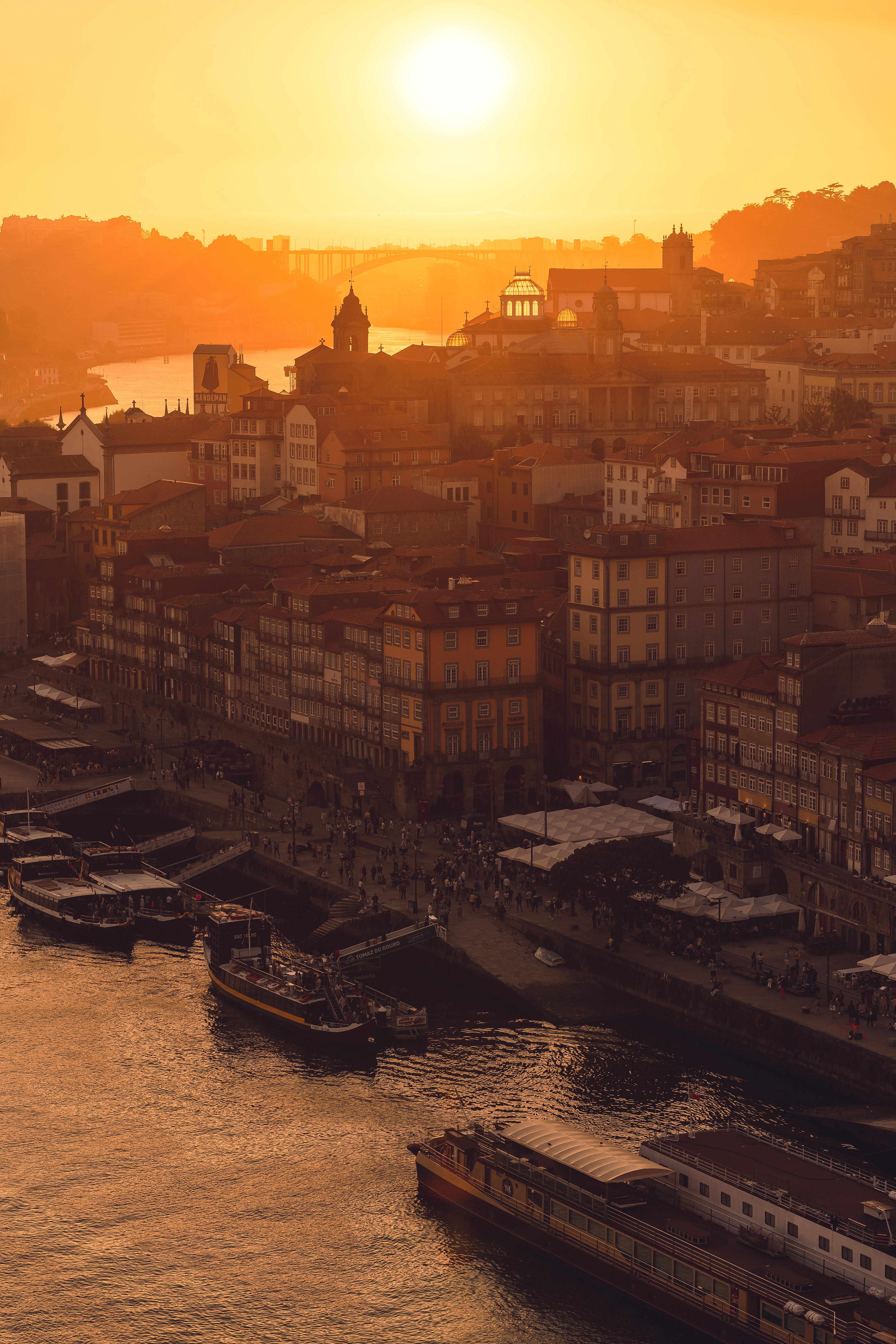 Sunset in Porto