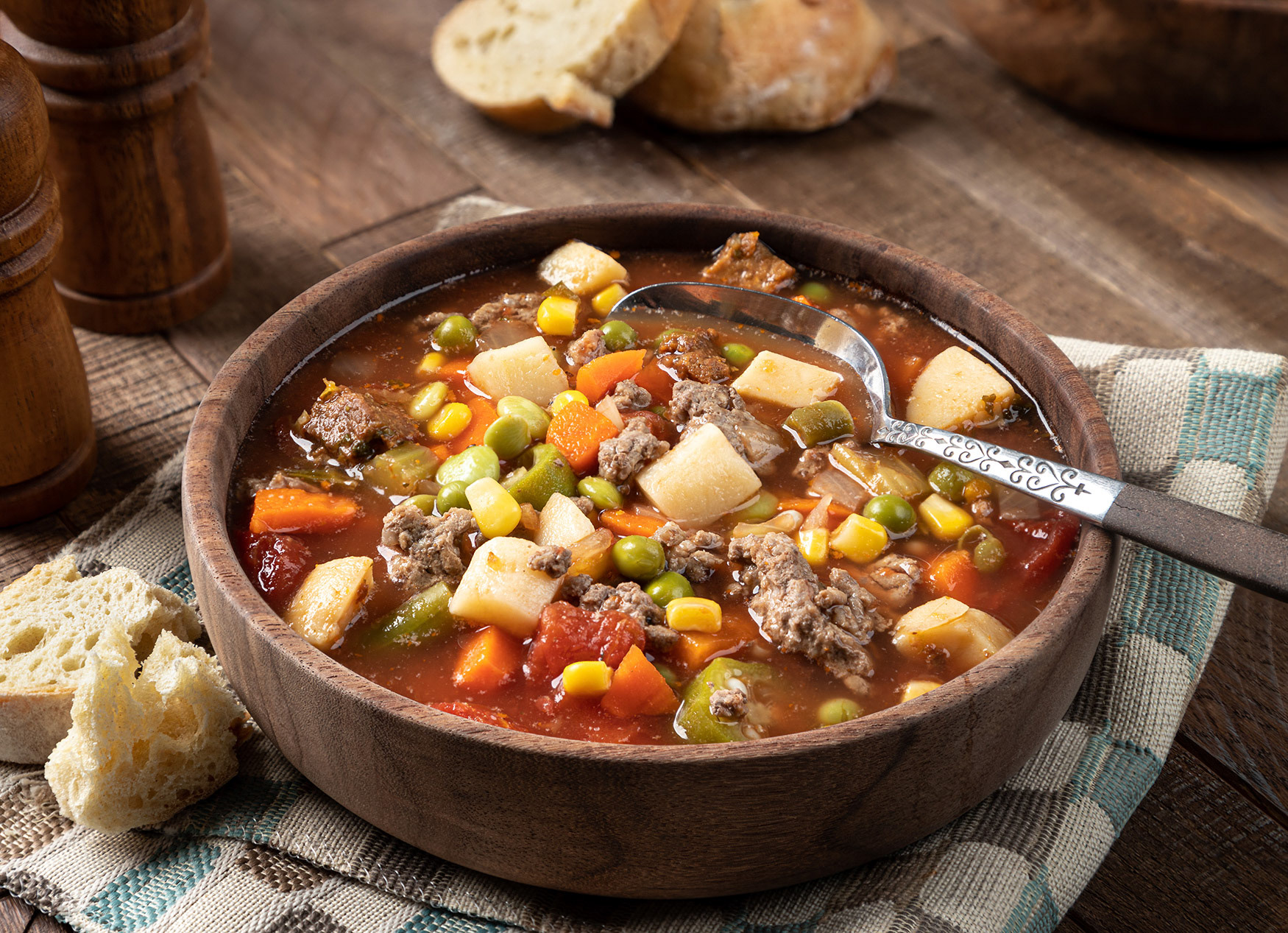 Vegetable beef soup