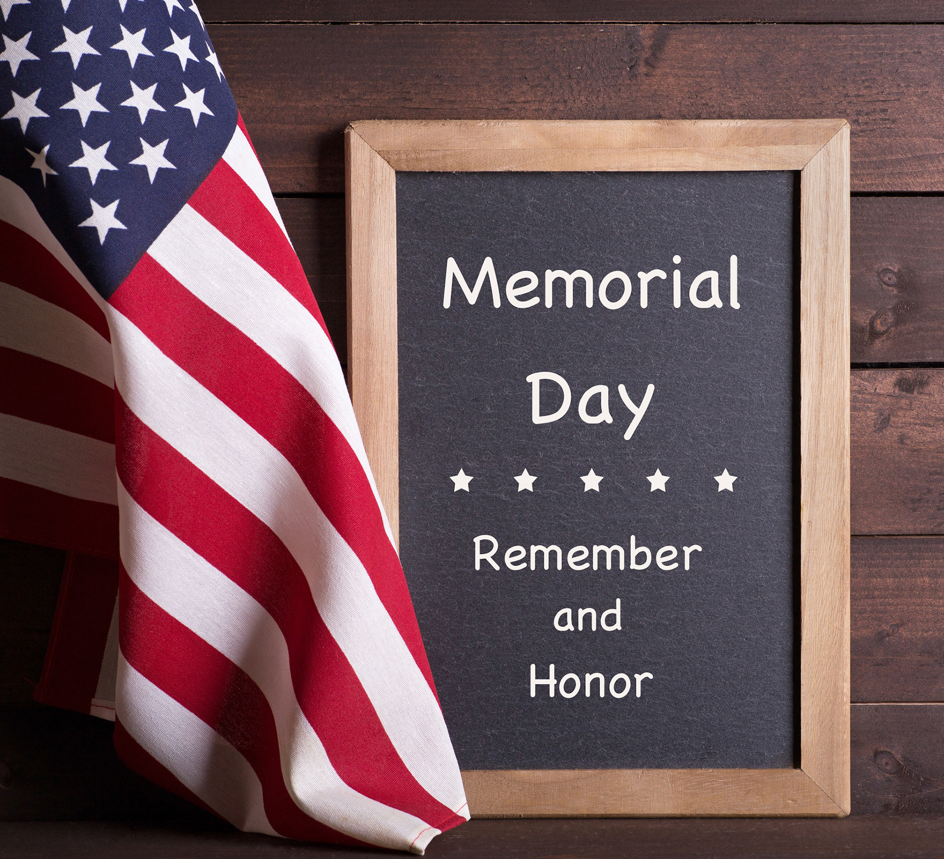 Memorial day remember and honor