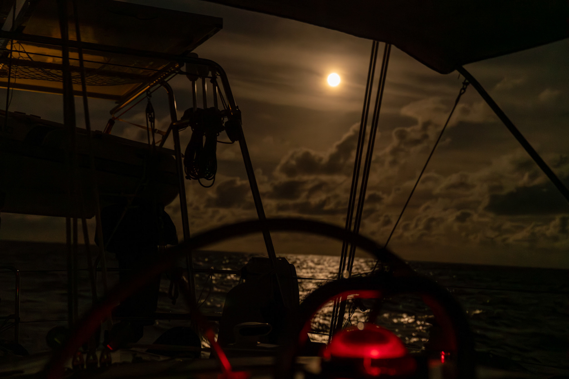 The moon was fascinating on this passage.