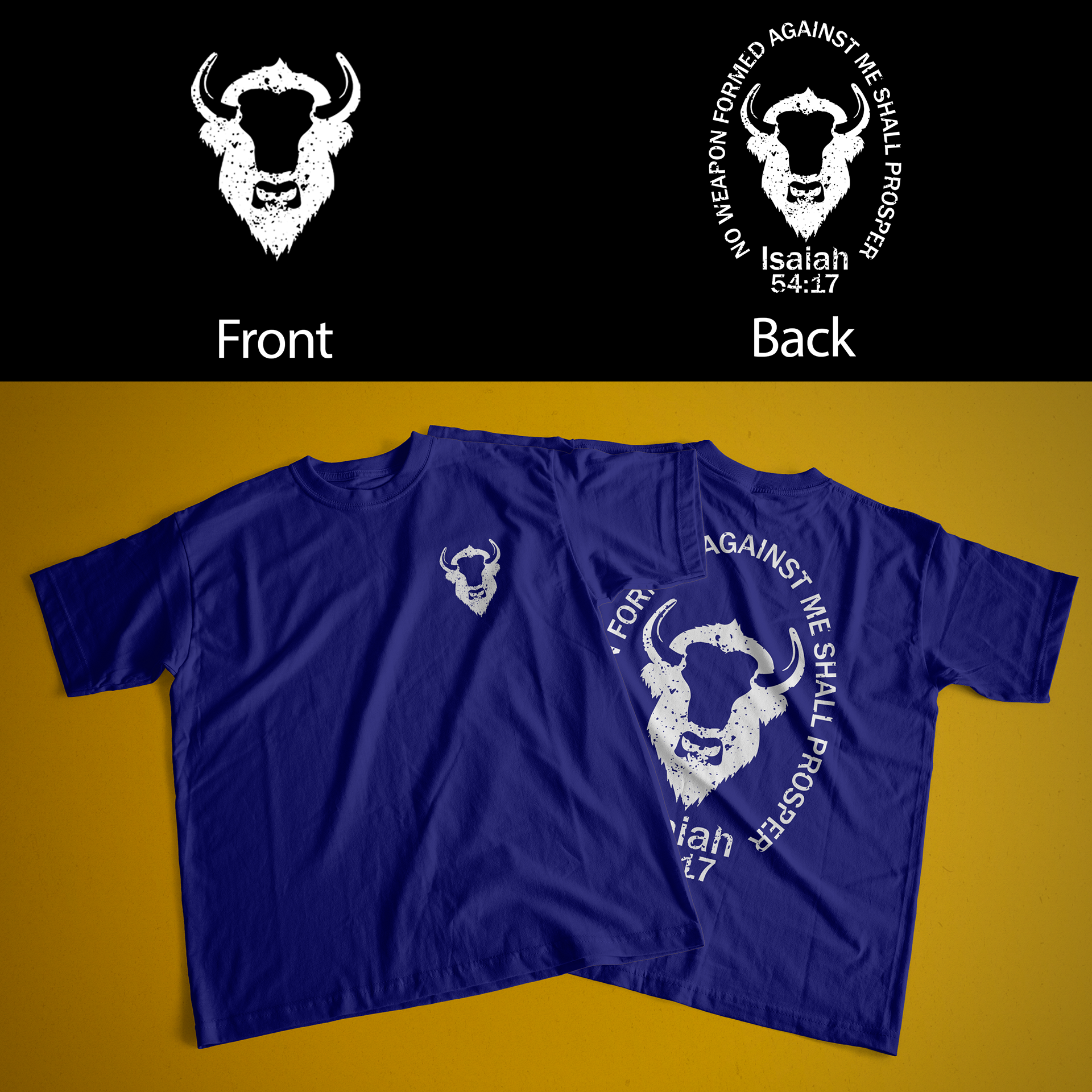 Isaiah 54:17 Shirt Design