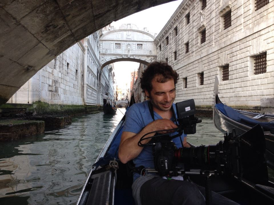 chef opérateur canon C300 - Venise