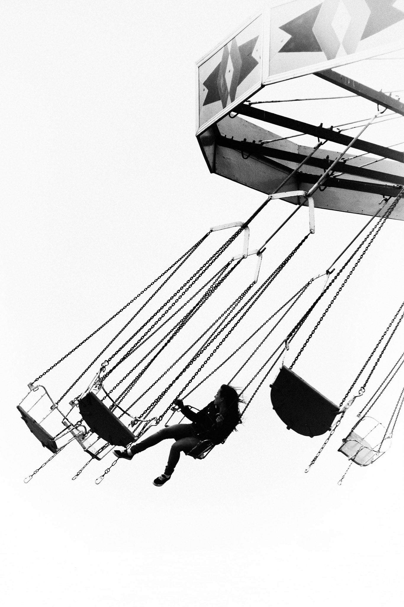 Paul Bucknall  Lone Figure B&W collection open shp