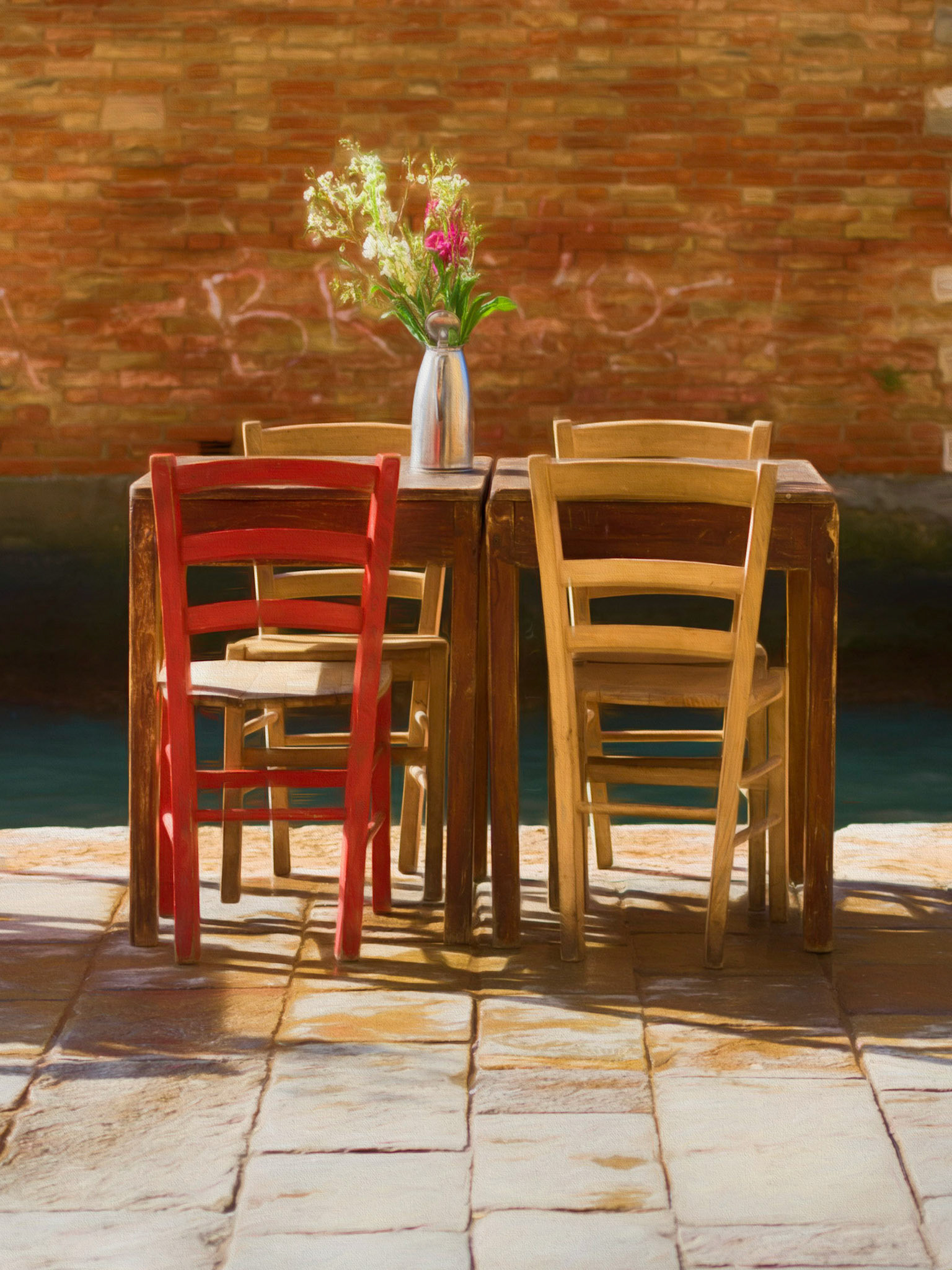 Canalside Table Venice