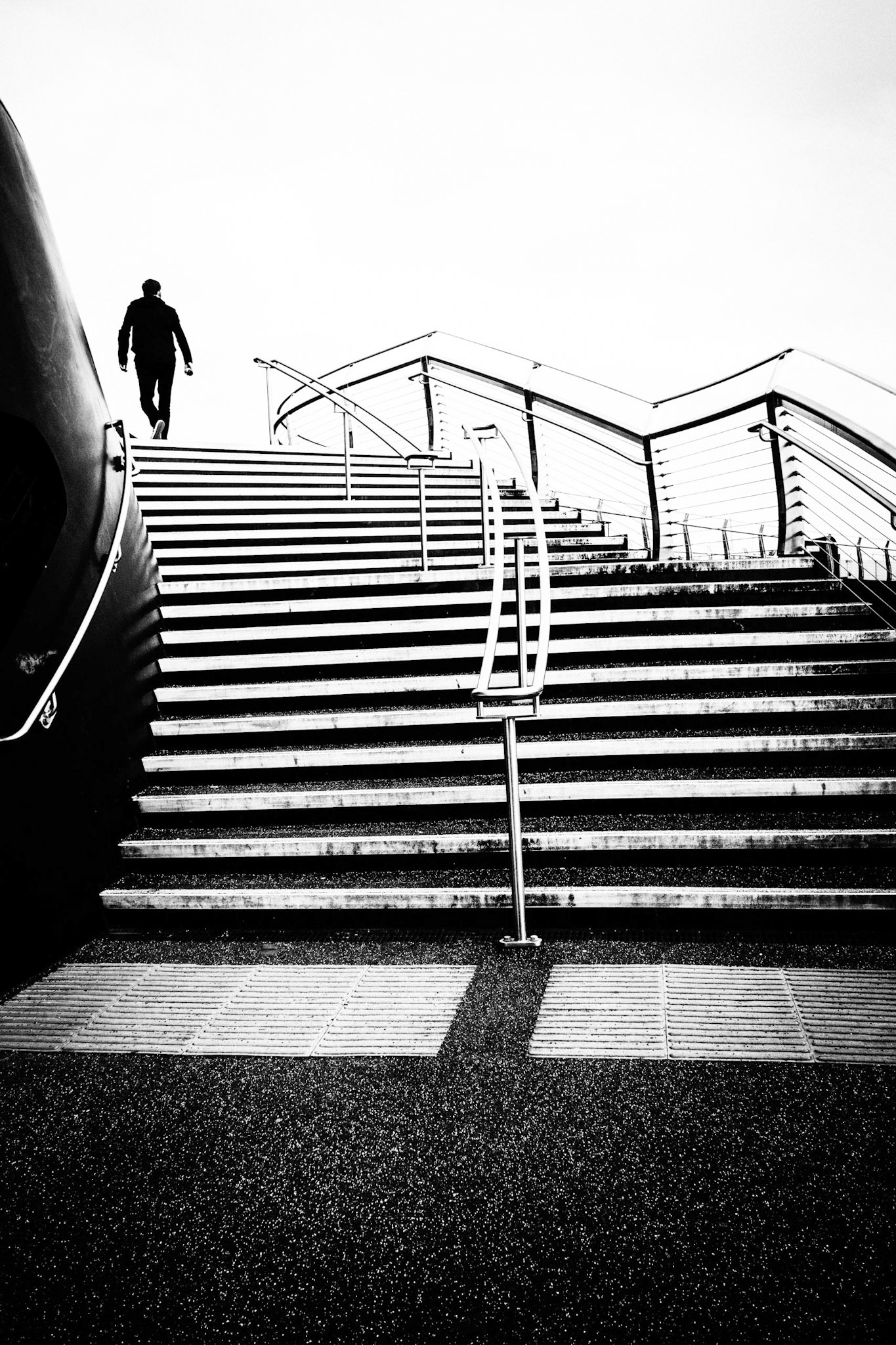 Paul Bucknall  Lone Figure B&W collection open shp