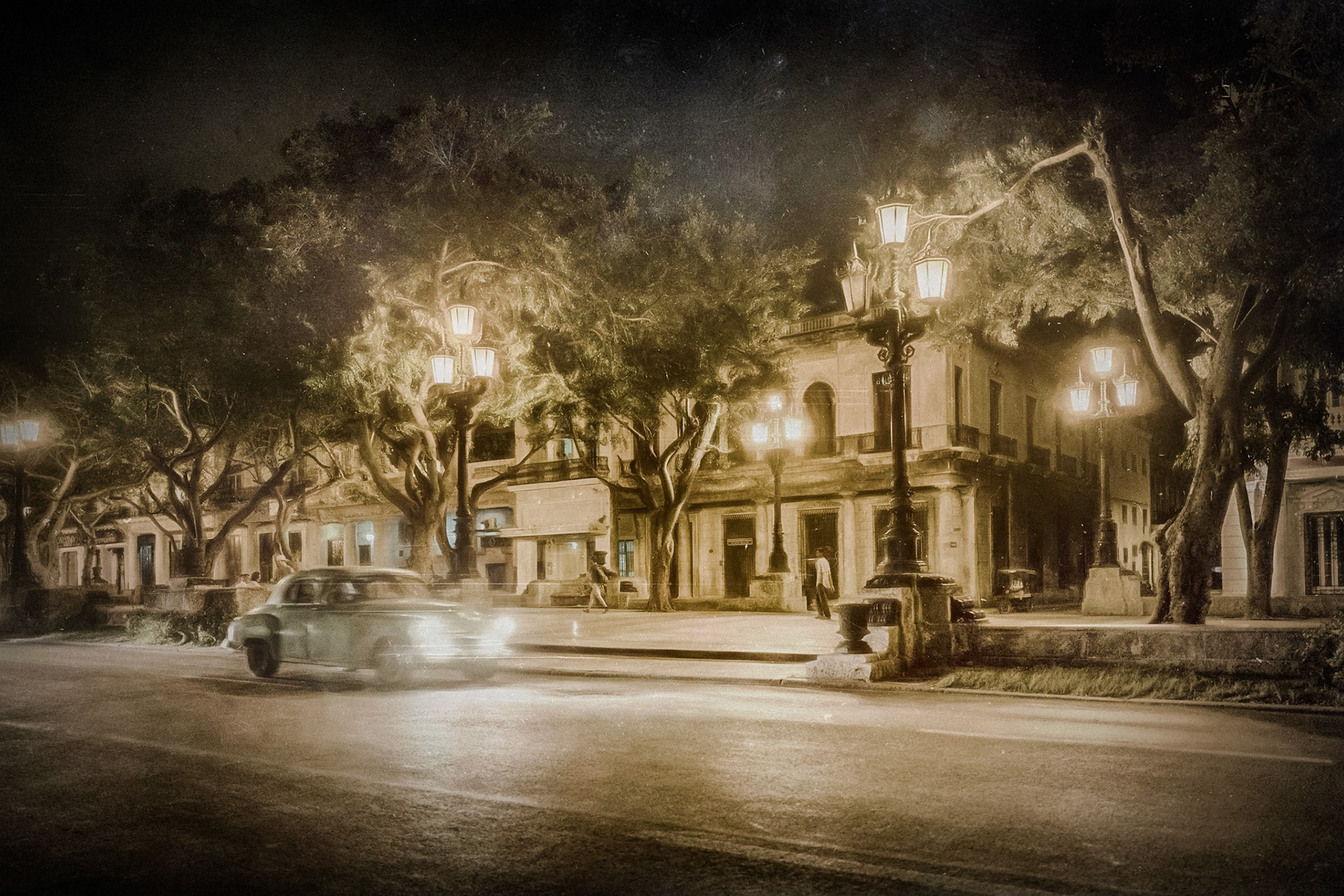 Night Drive on The Prado