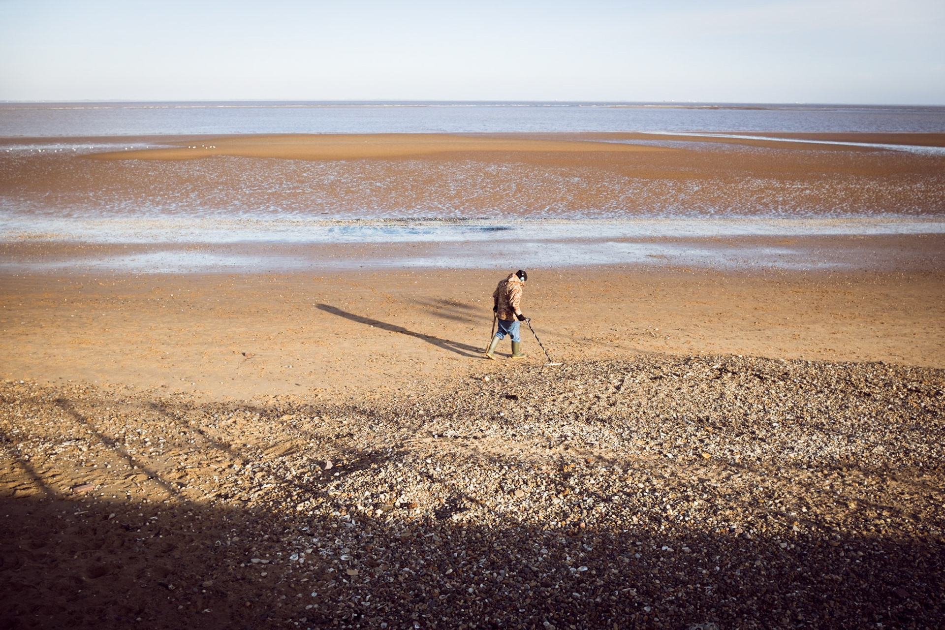 Cleethorpes Seaside metal detecting