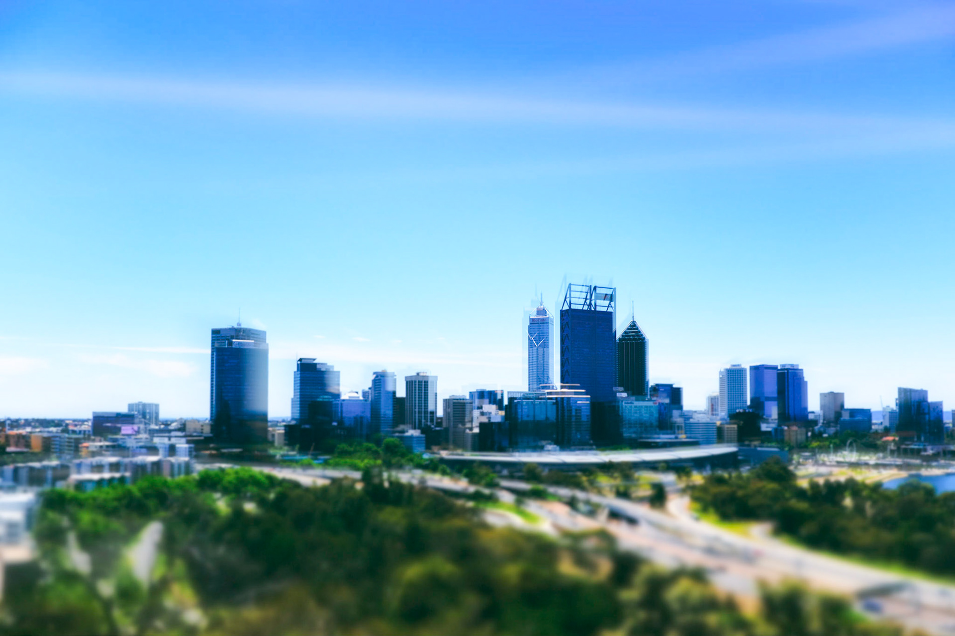 Perth Western Australia Cityscape 2019