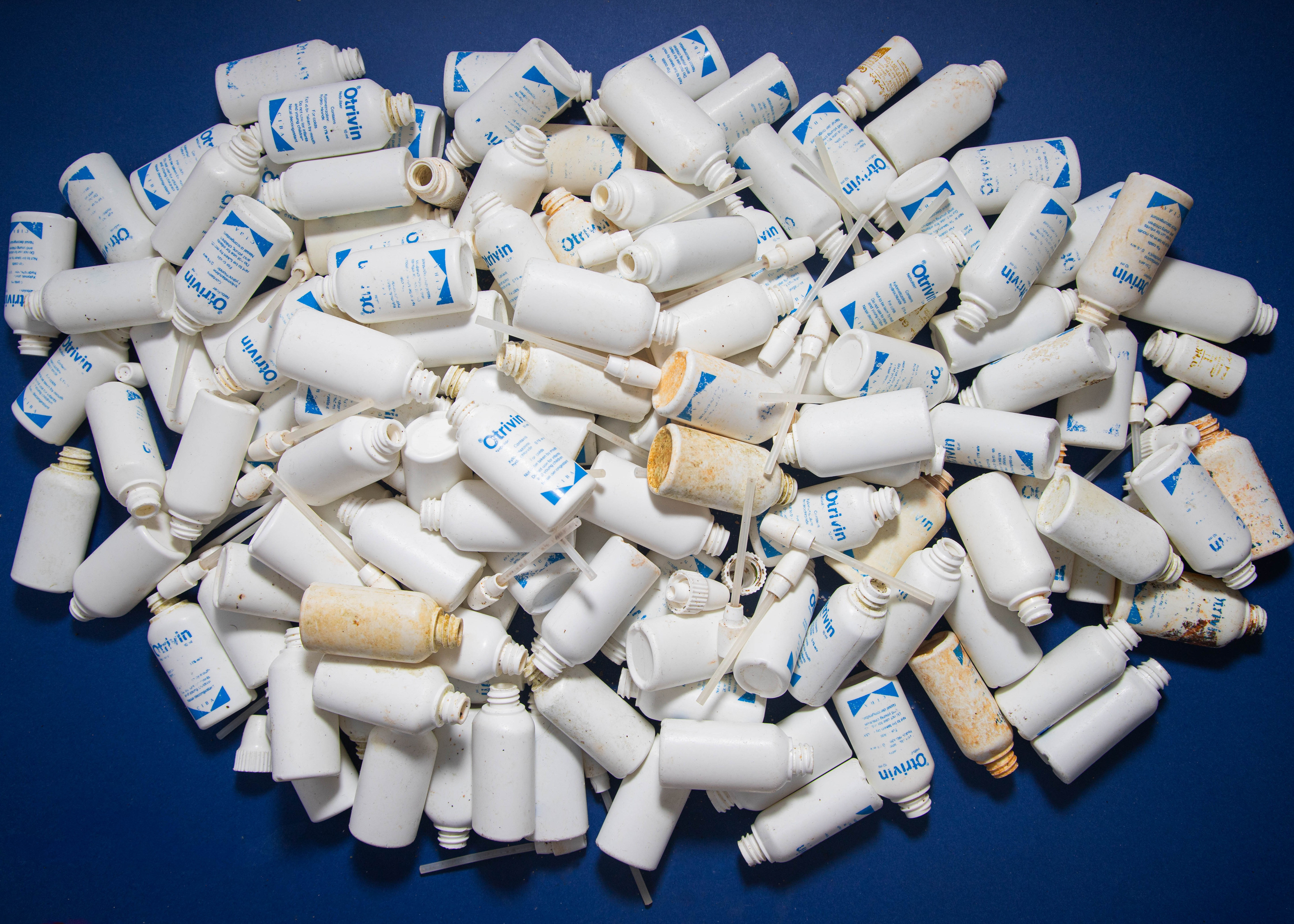 I took this image with my DIY home studio, using two poster boards and a speed light flash. It shows the massive number of bottles I found on Castle Beach, Falmouth. I spread them randomly to give the effect that they were just dumped.