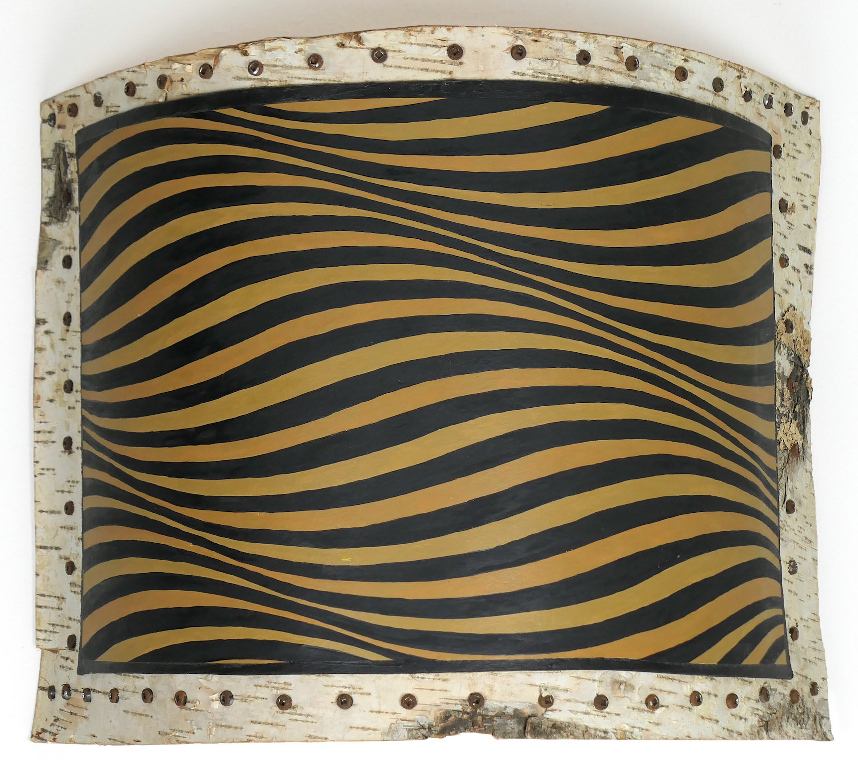 WALL SCONCE (BRIDGET RILEY MEETS WALT WHITMAN)