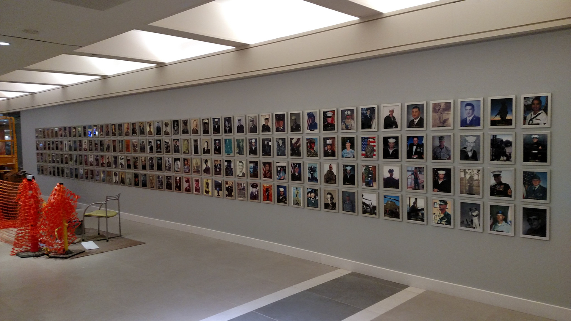 VETERAN'S PHOTOGRAPHS - FRAMING AND INSTALLATION, GREENWAY PLAZA, HOUSTON