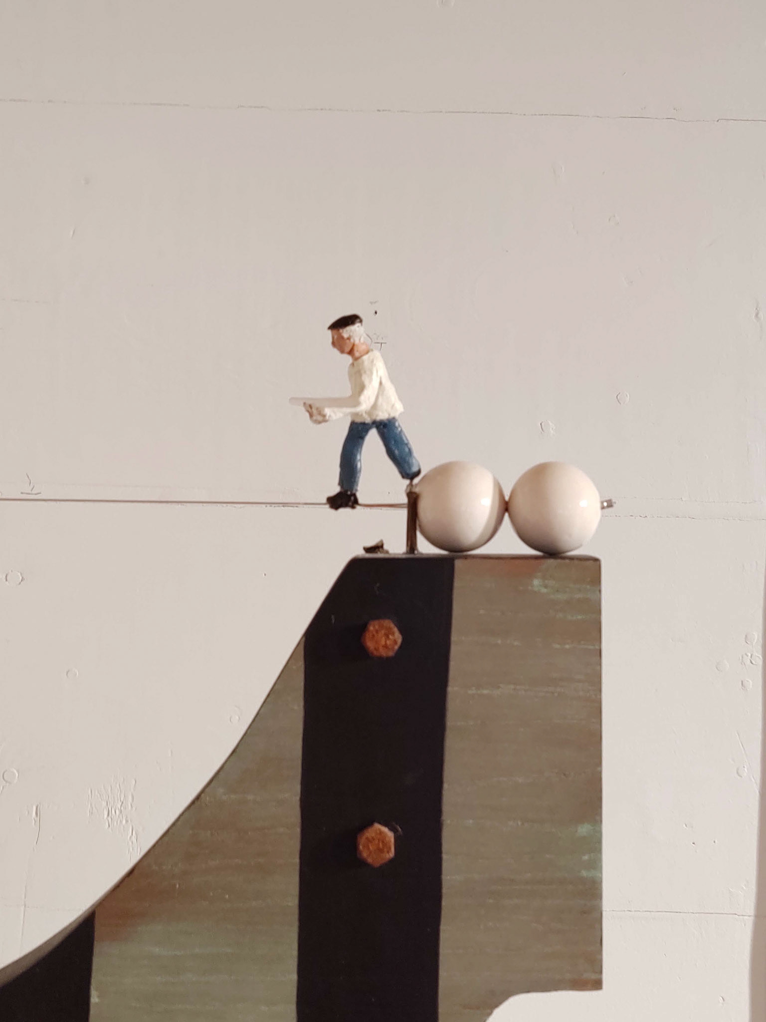 HOMAGE TO TIGHTROPE WALKERS (DETAIL)