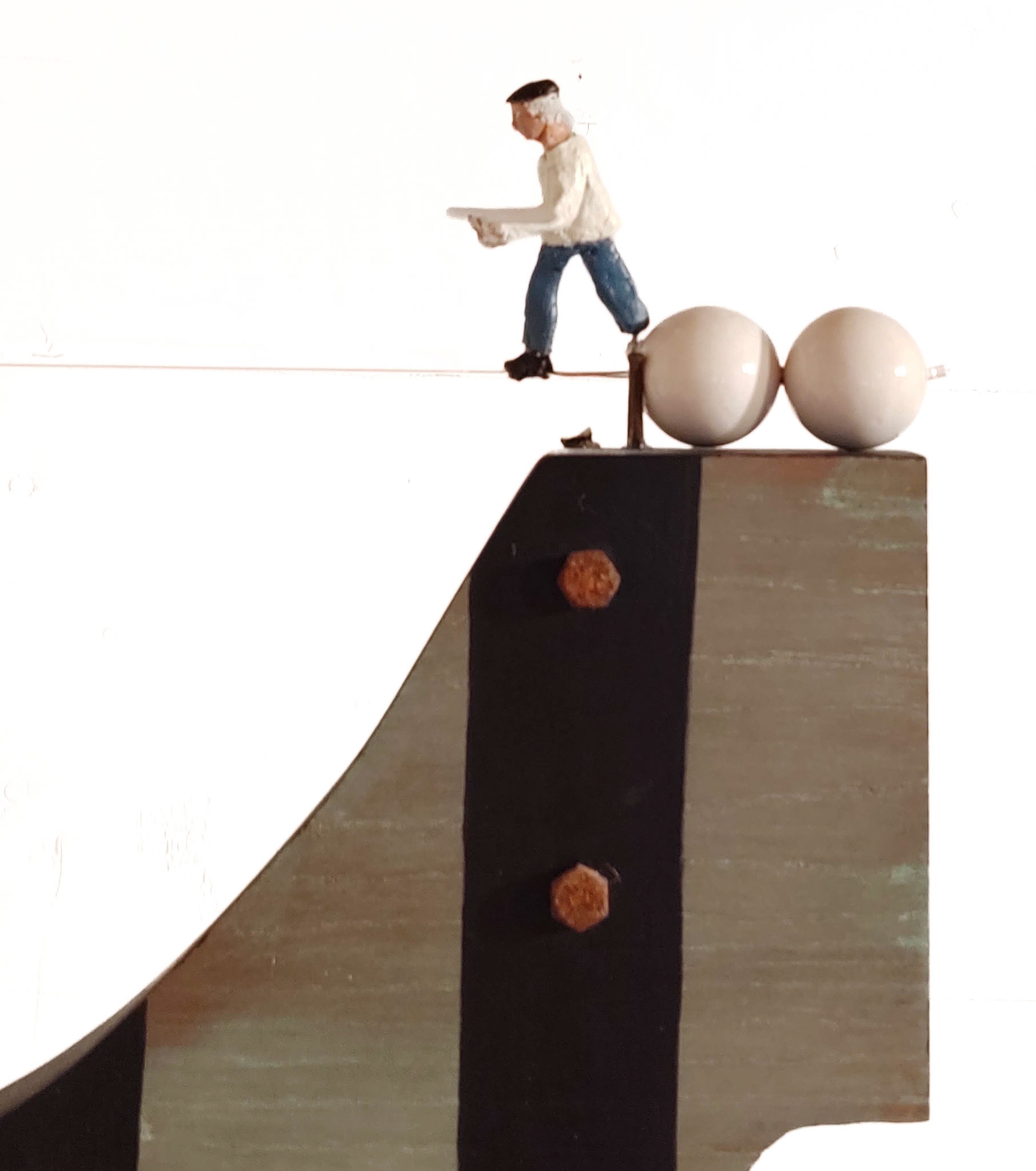 HOMAGE TO TIGHTROPE WALKERS (DETAIL)