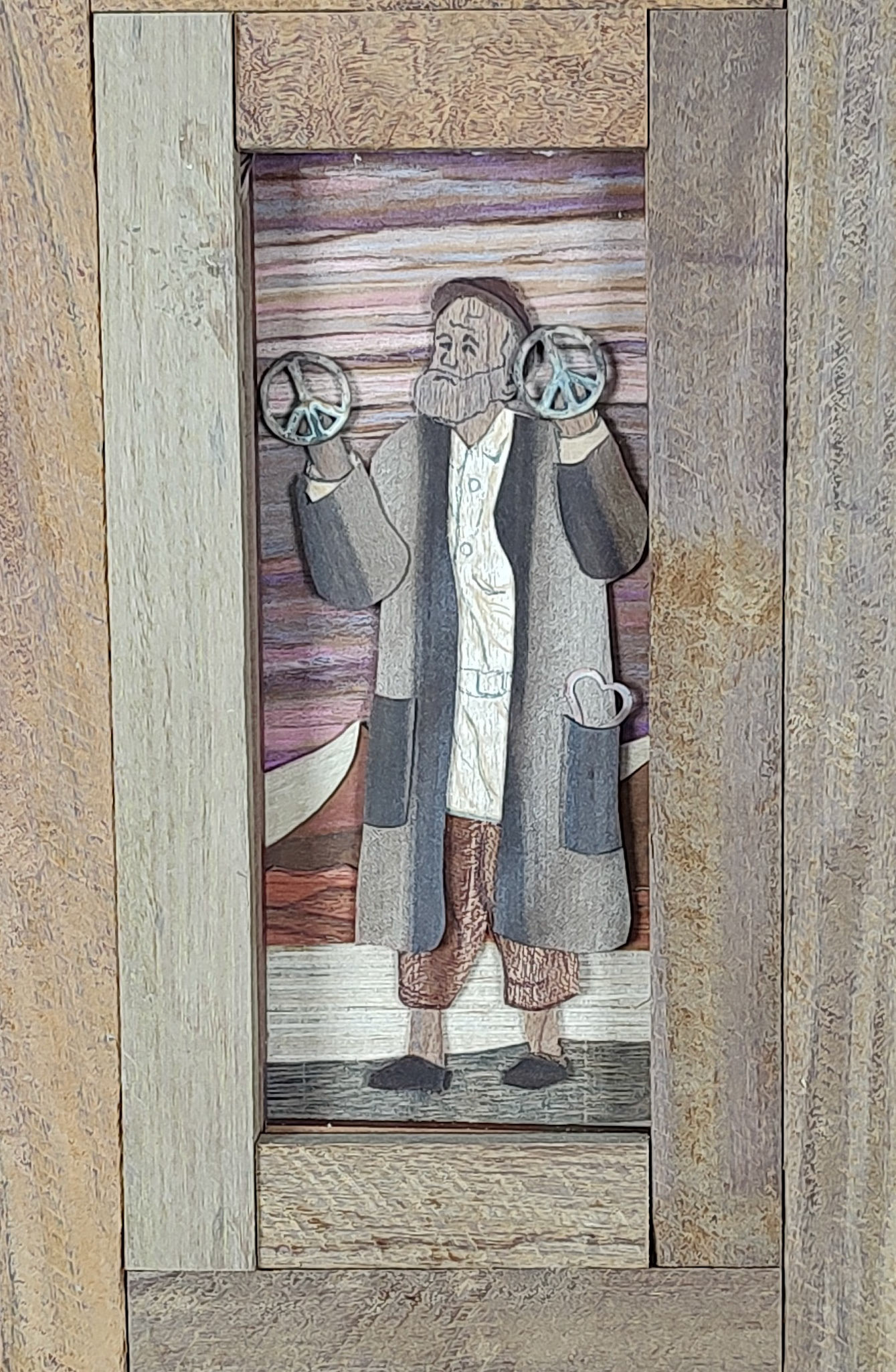 PEACE, PEACE AND LOVE (DETAIL)