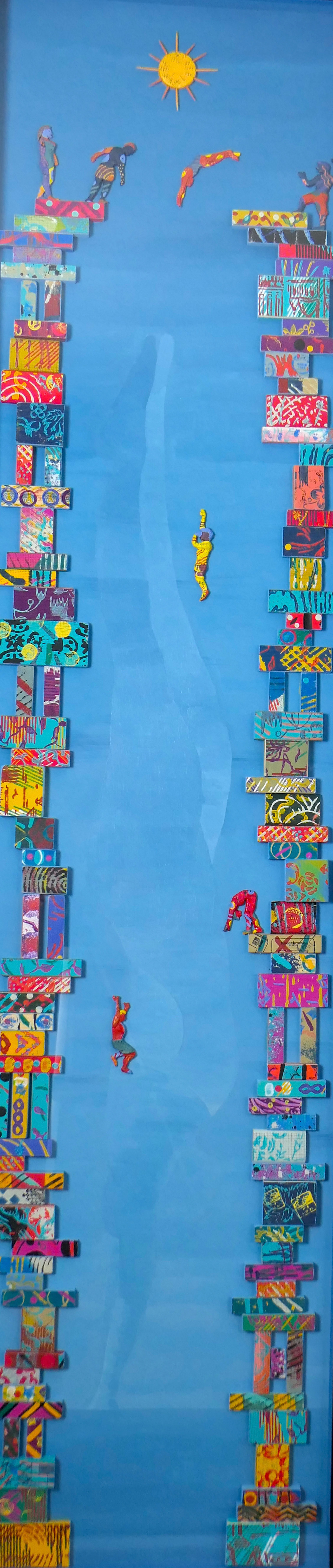 CLIFF DIVERS (DETAIL)