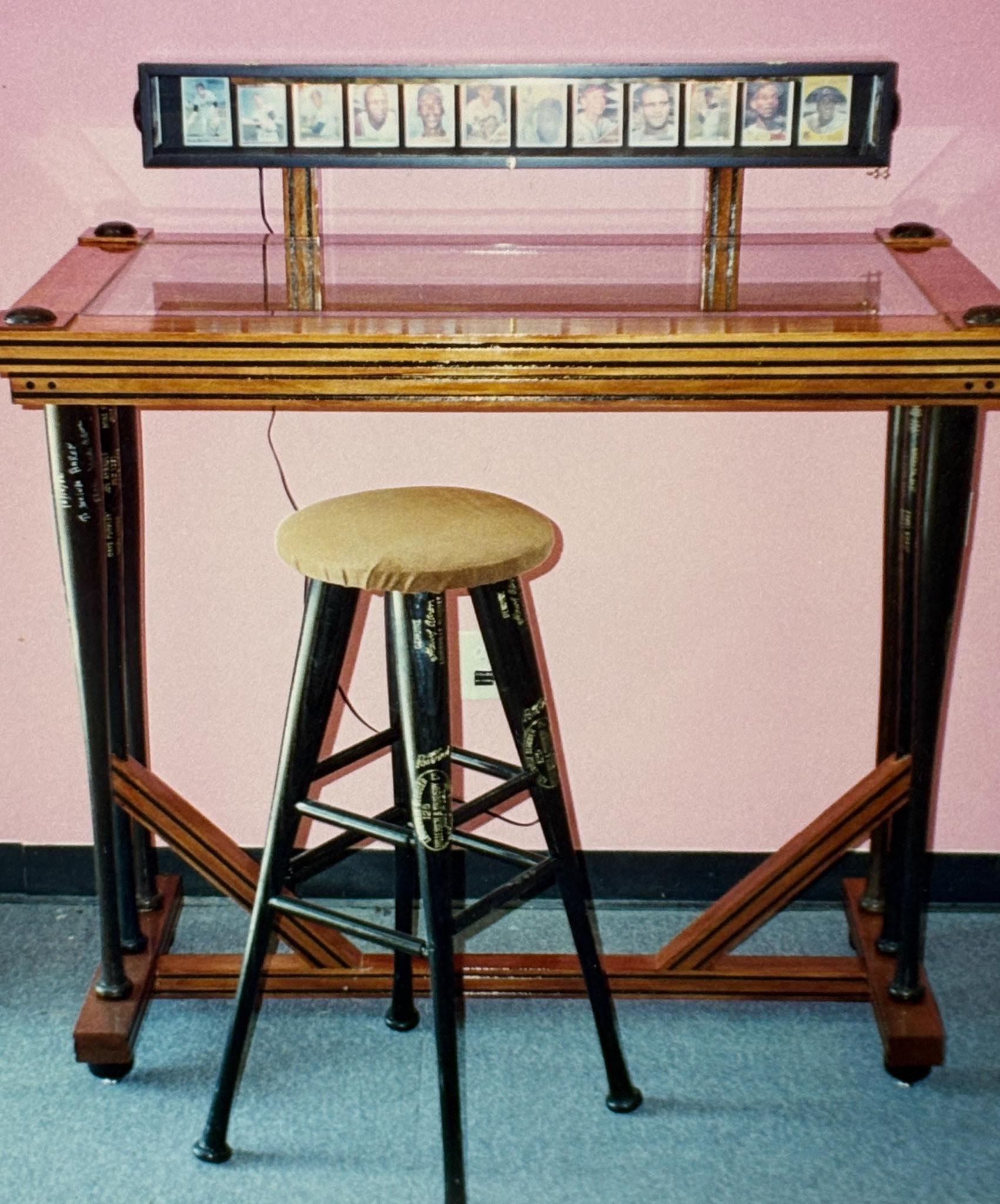 DESK AND STOOL FOR HANK AARON