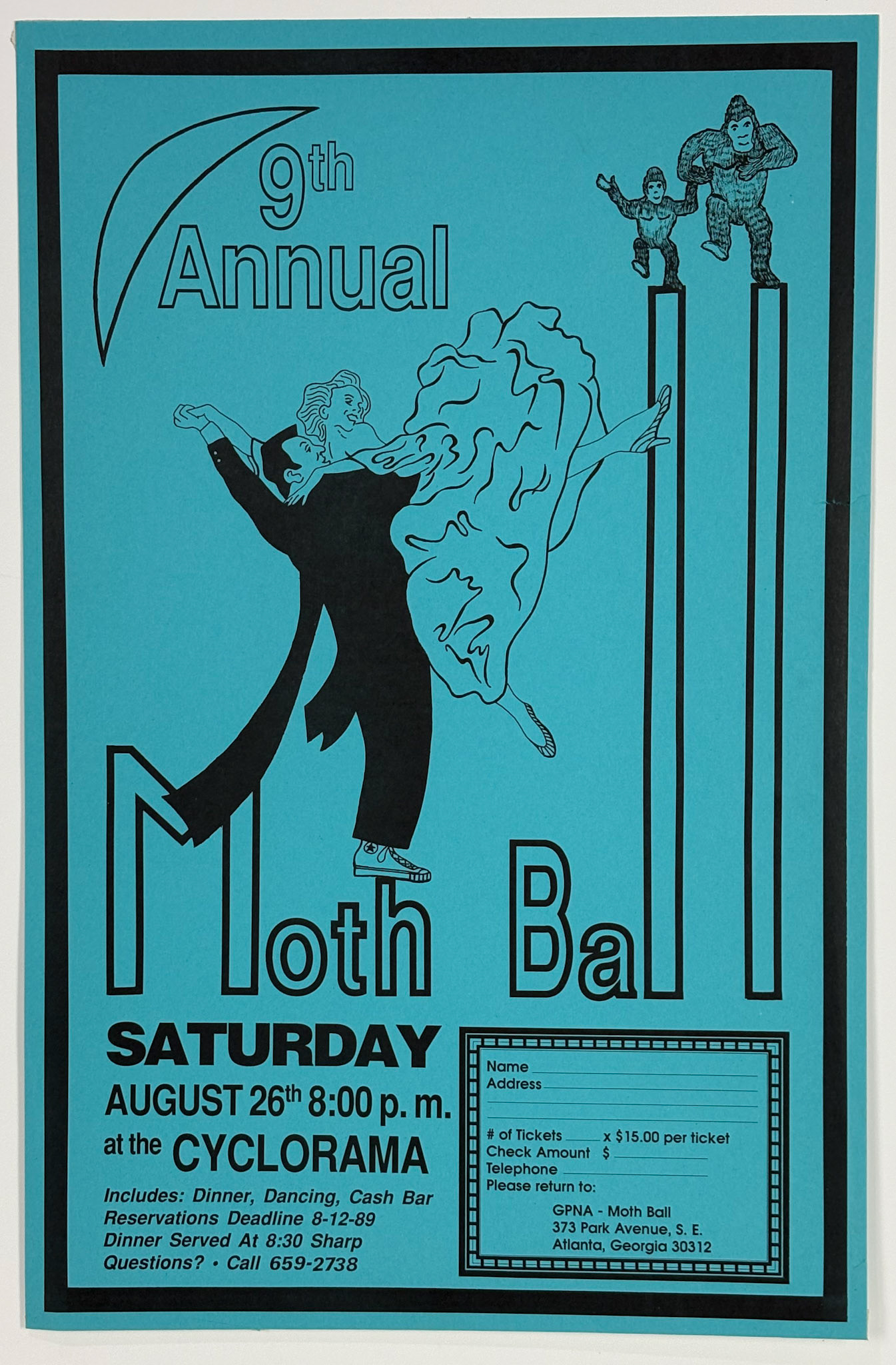 MOTH BALL POSTER