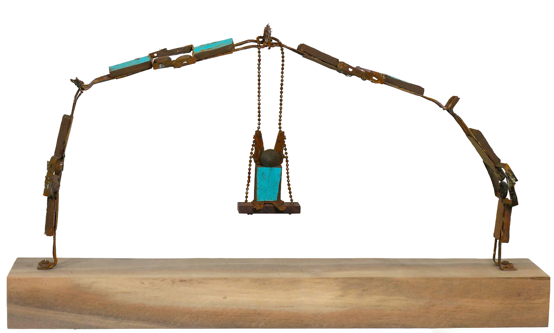 ACROBAT ON A SWING