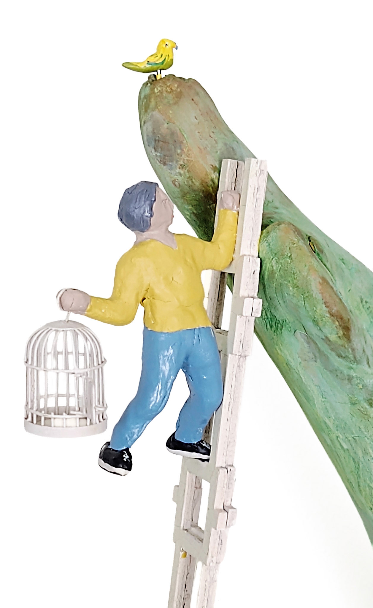 WHO LET THE BIRD OUT (DETAIL)