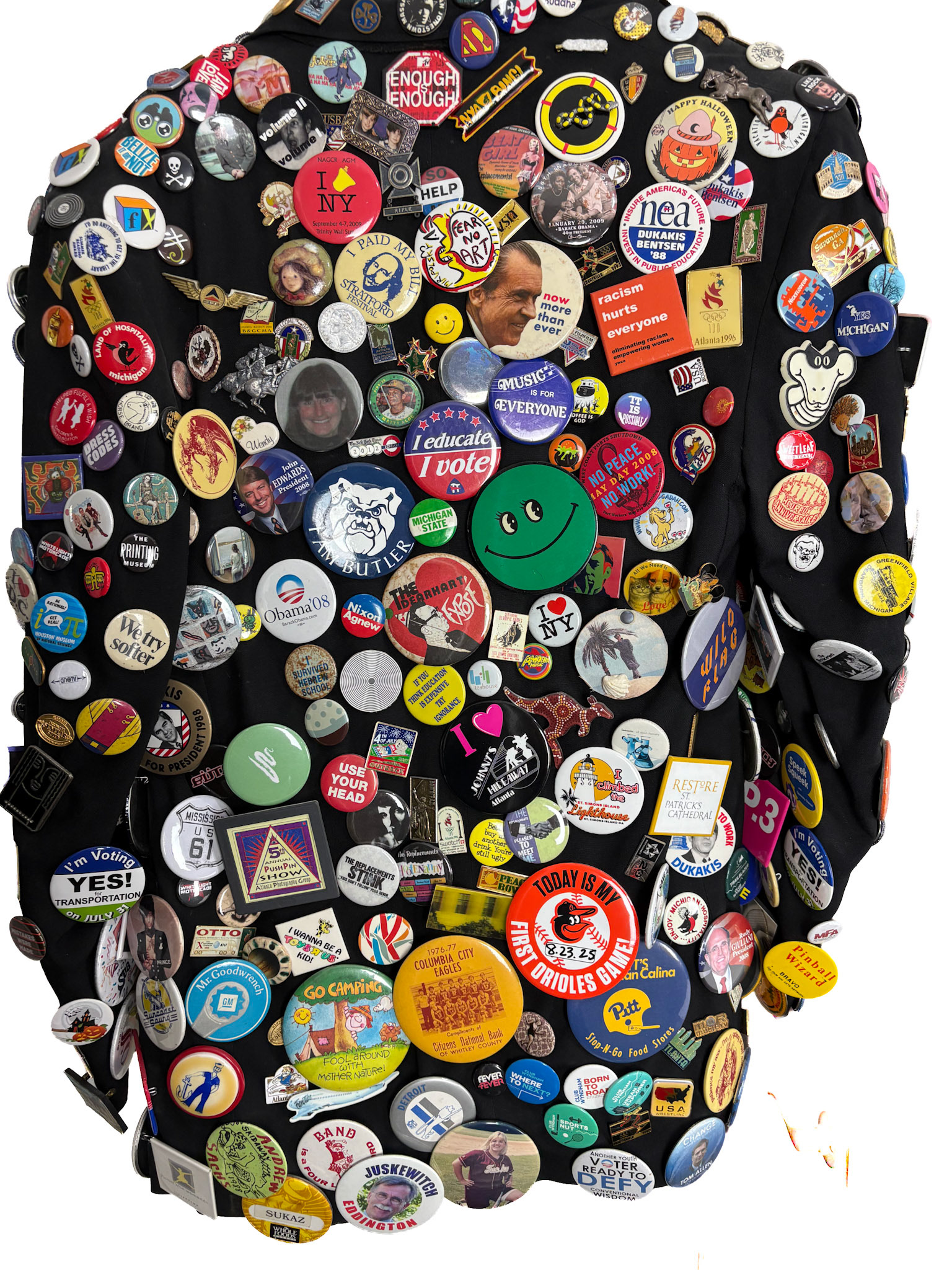 PIN JACKET FROM BACK