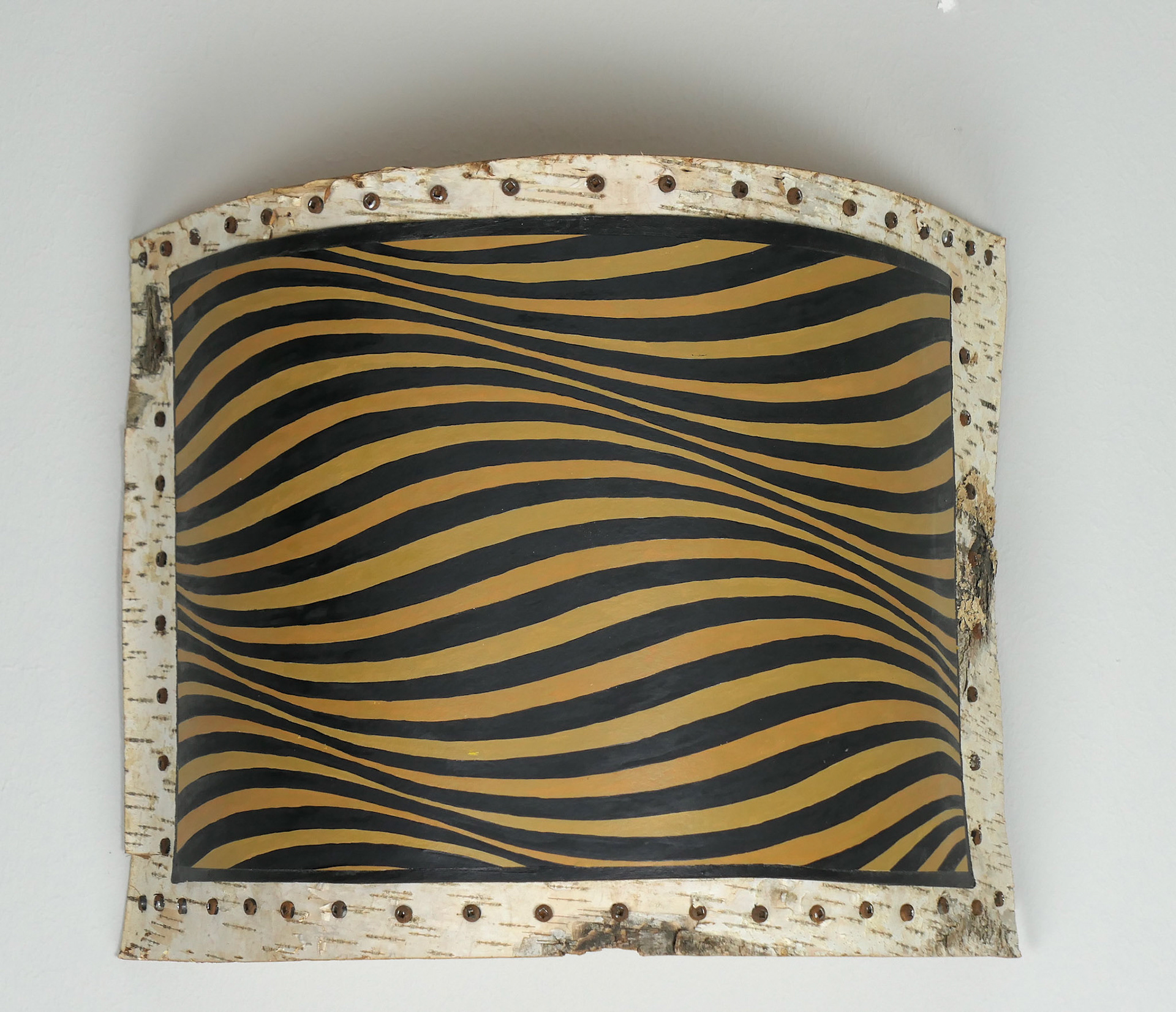 WALL SCONCE (BRIDGET RILEY MEETS WALT WHITMAN)