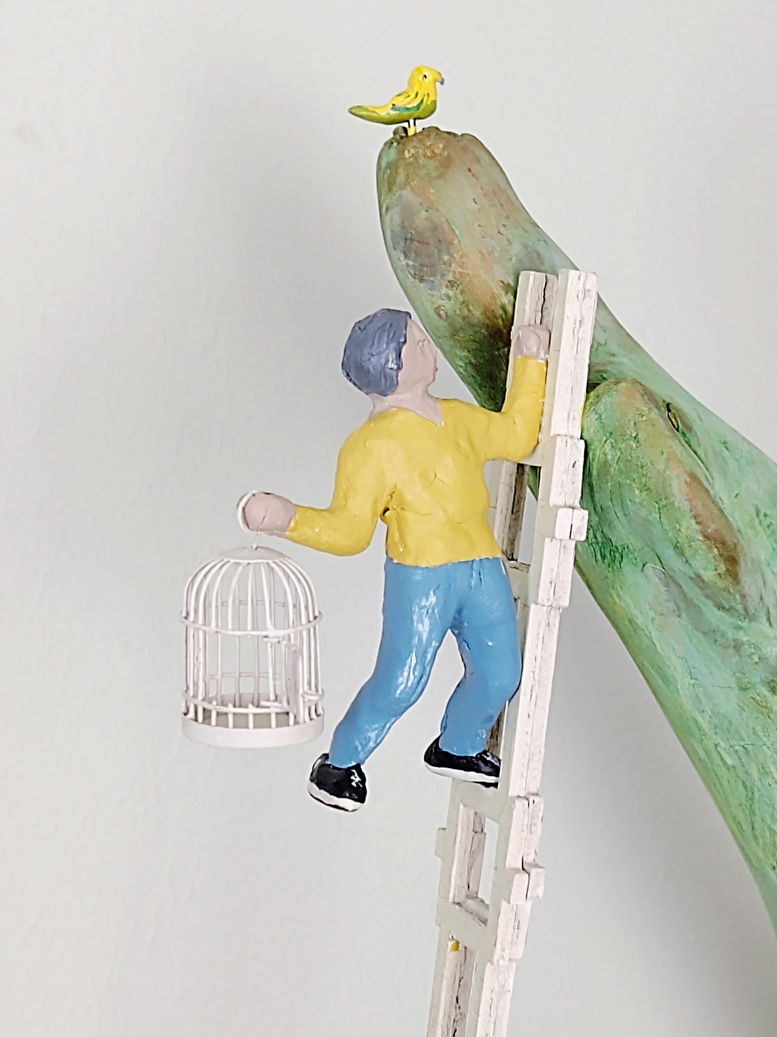 WHO LET THE BIRD OUT (DETAIL)