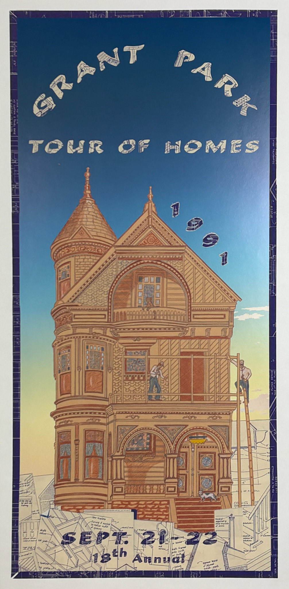 GRANT PARK TOUR OF HOMES POSTER