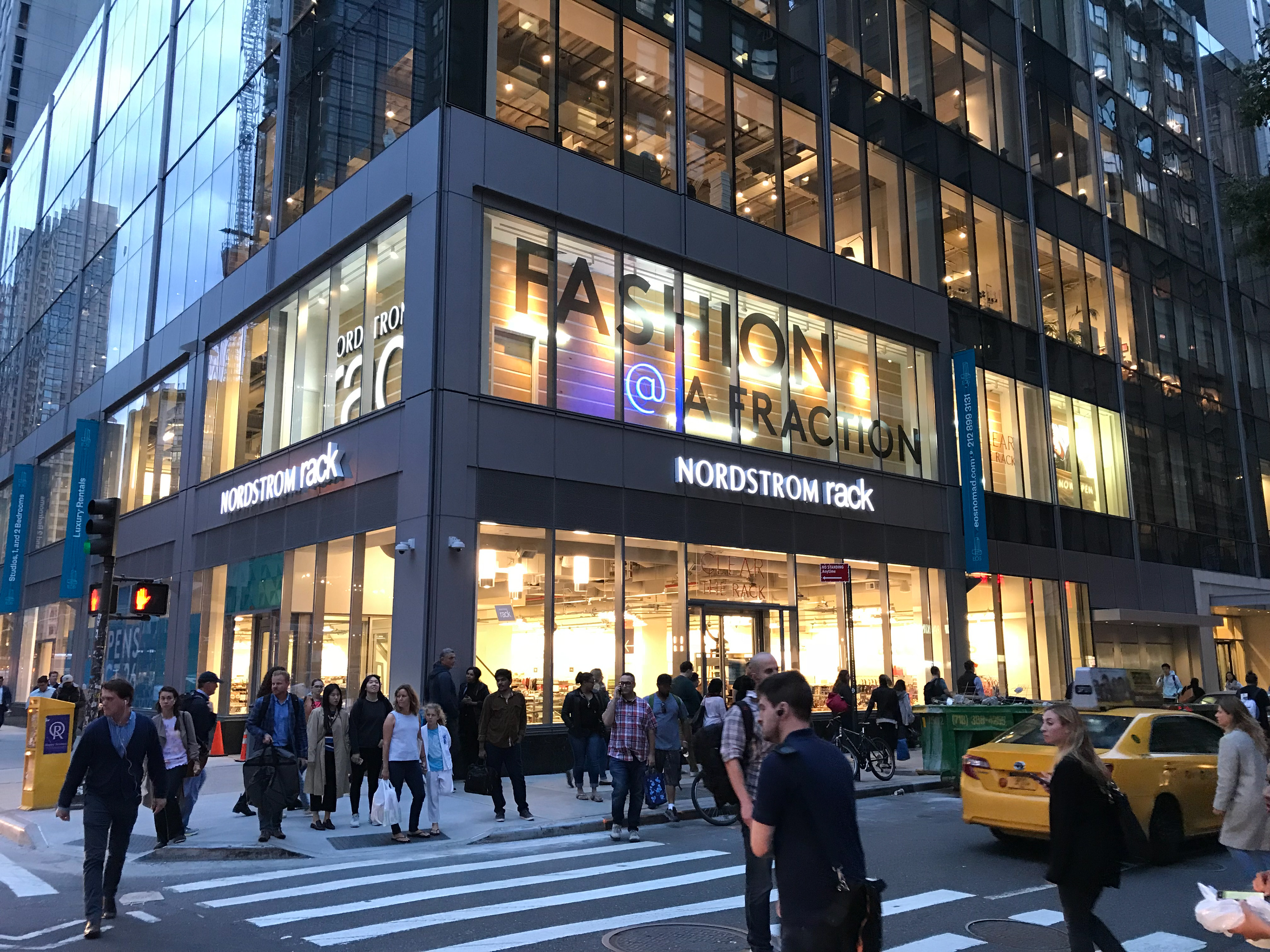 MANHATTAN'S SECOND NORDSTROM RACK OPENS IN HERALD SQUARE