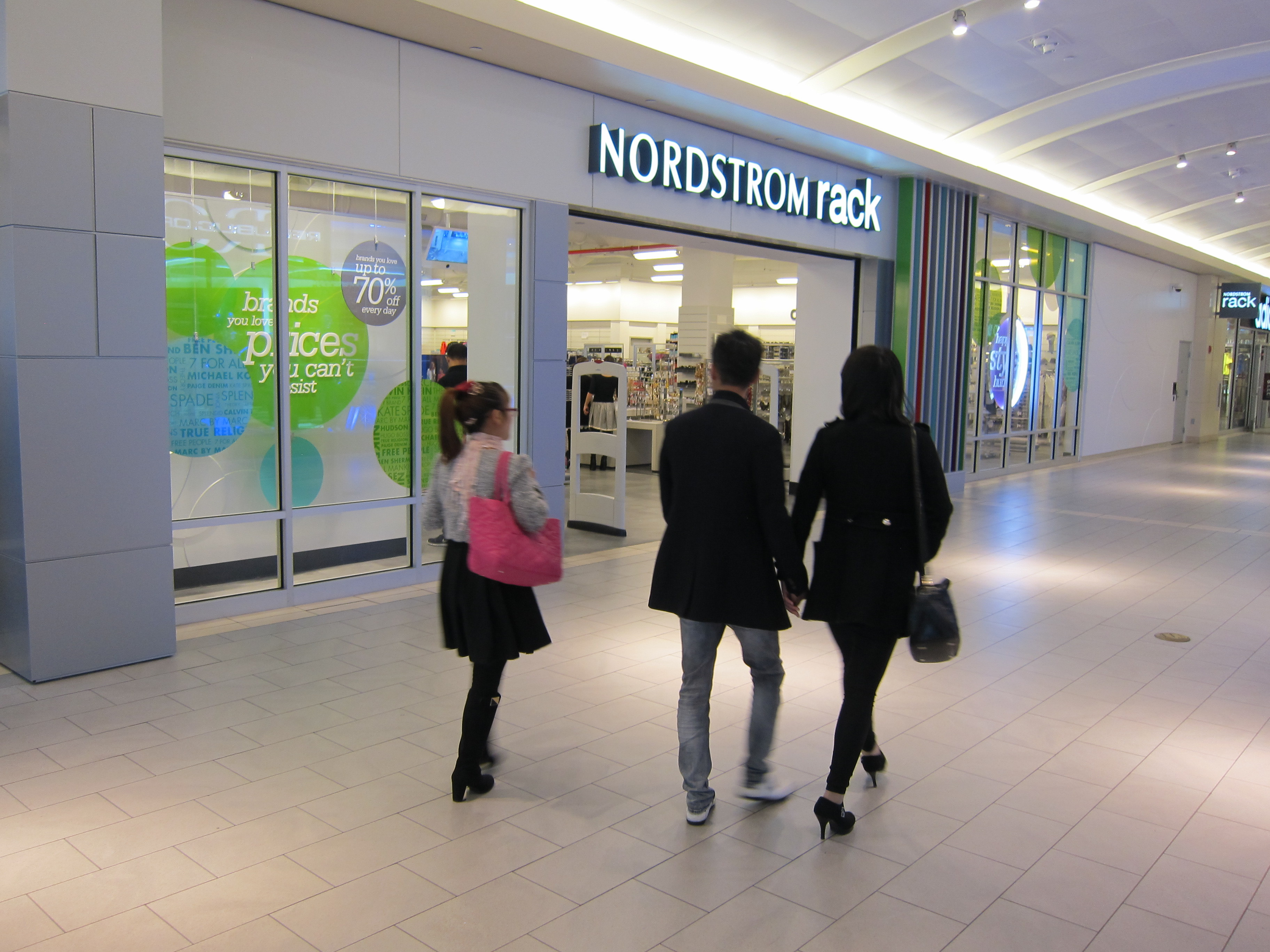 Checking out Nordstrom Rack at Colonie Center