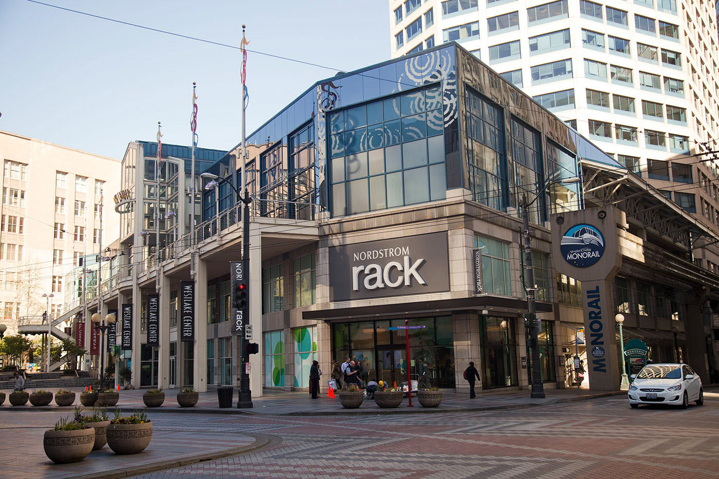 Nordstrom flagship in Seattle, SounderBruce