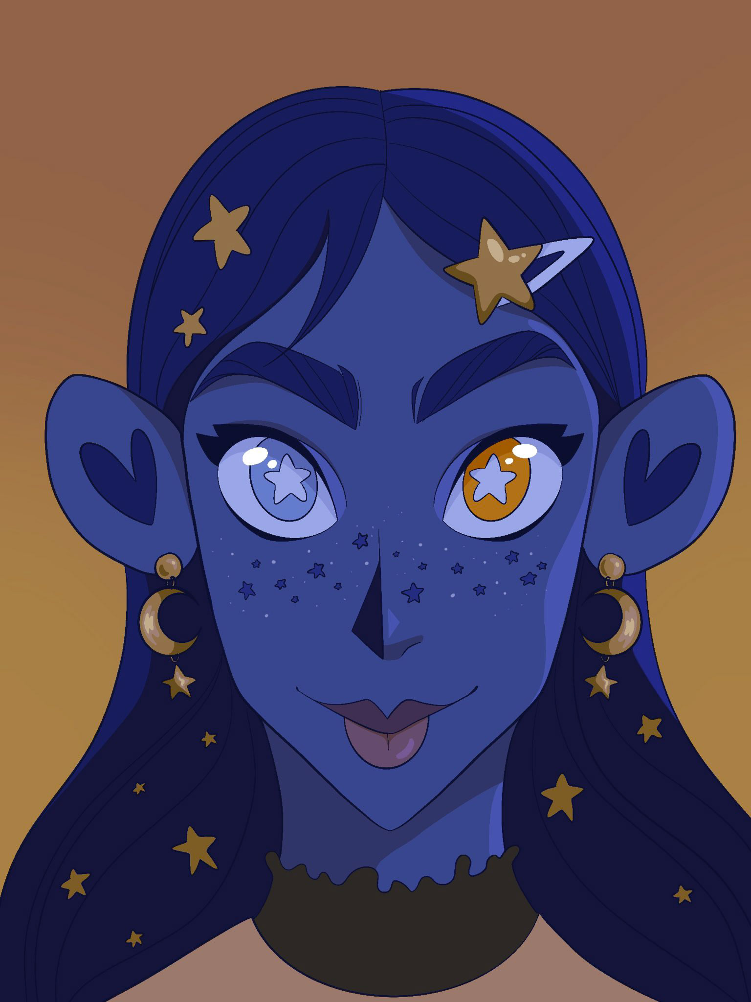 Collaborative digital illustration between myself and Sophia Williams (@sophjaarts) (2021)