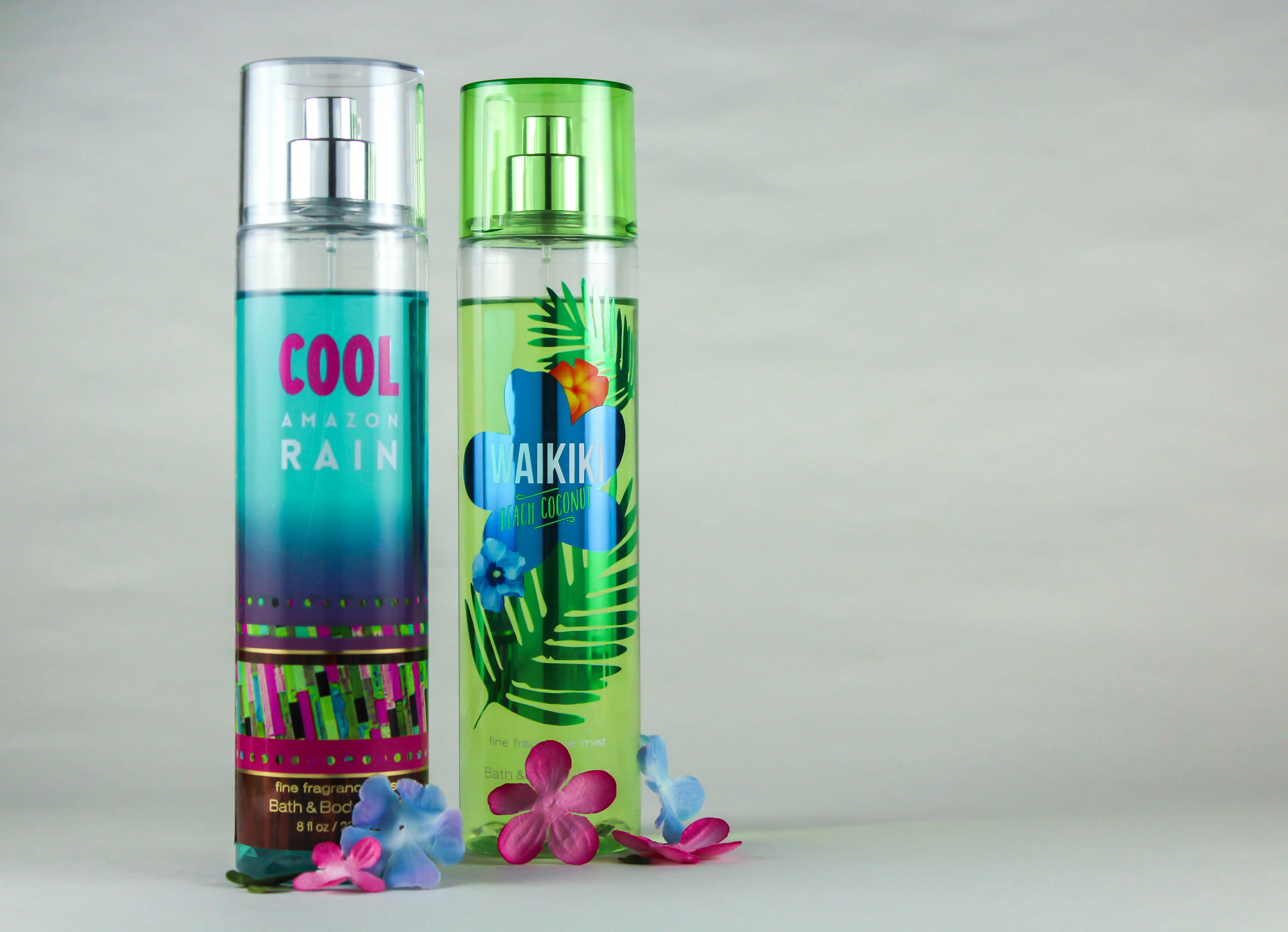 March 2018 | Product photograph of Bath & Body Works perfumes