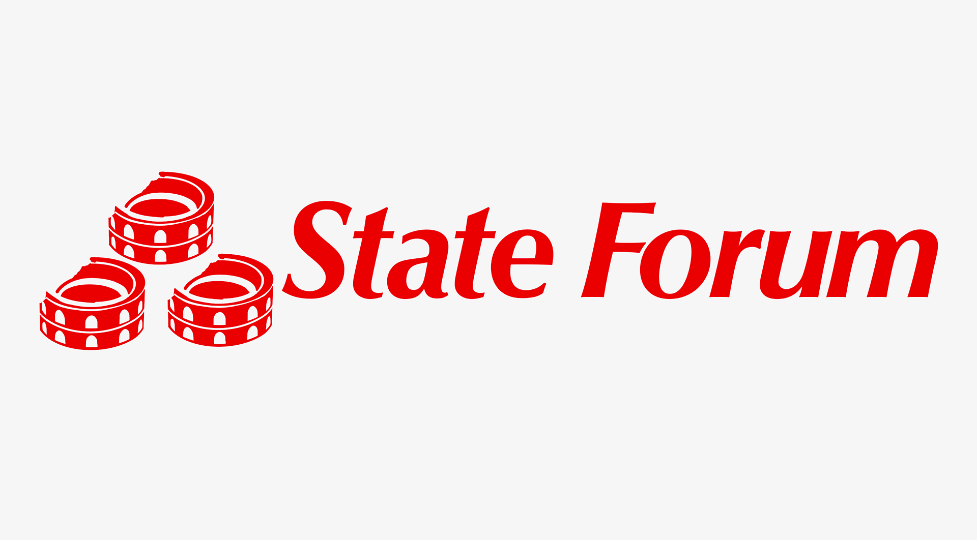 Parody of "State Farm" logo for "Jacobus from State Forum," 2023
