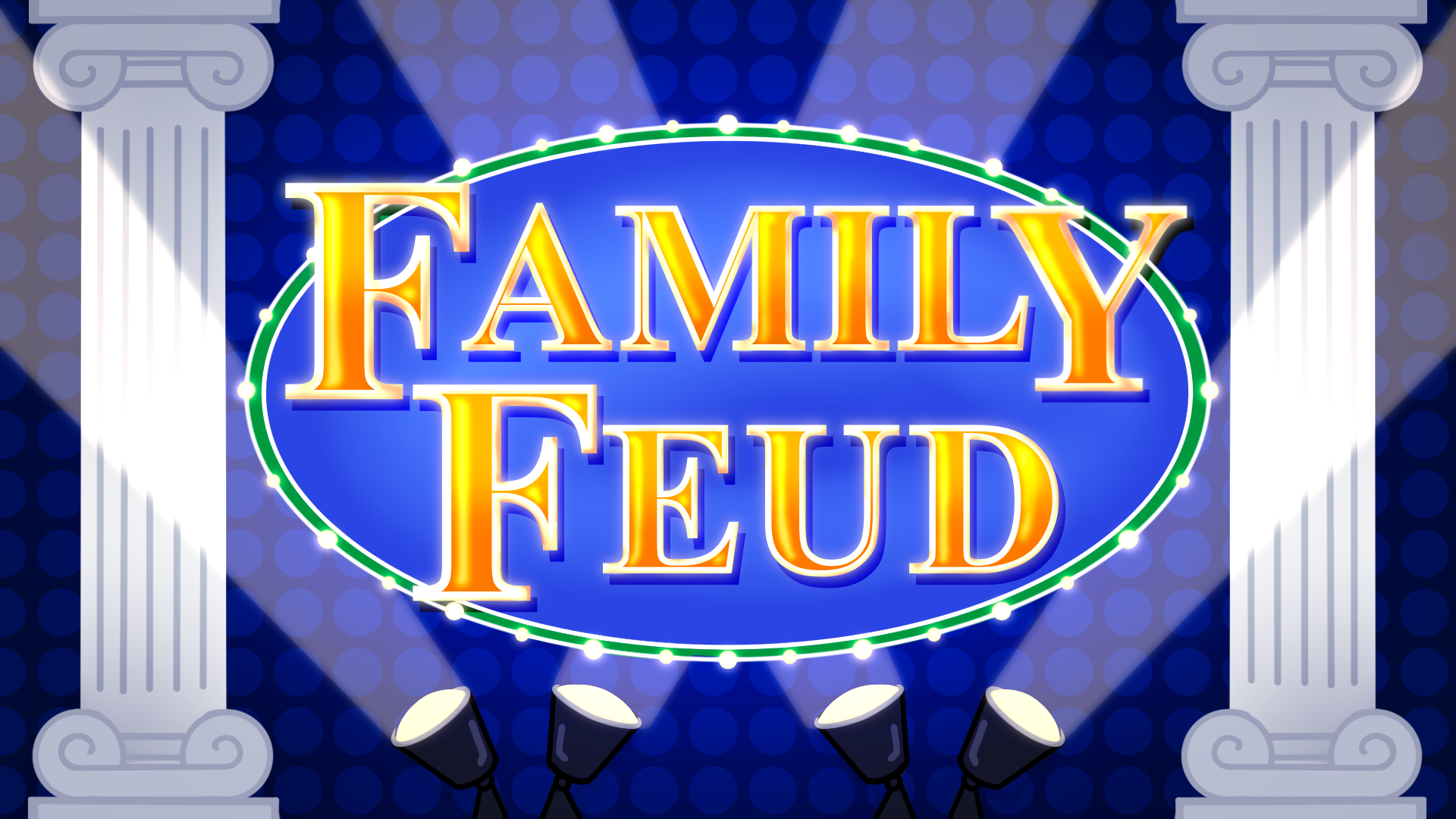 Banner for Family Feud SNL sketch, 2024