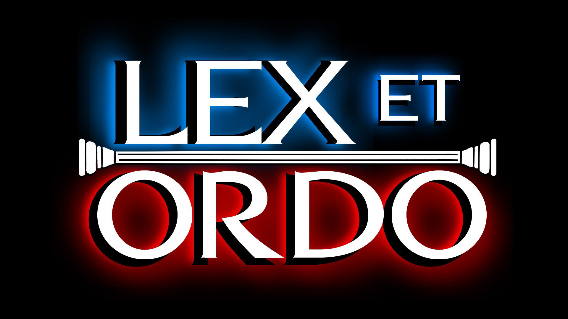 Banner for "Law and Order" parody skit.