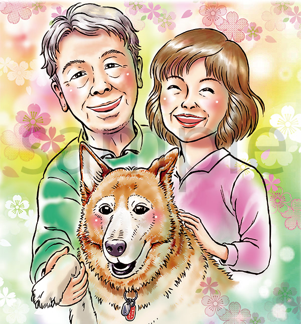 友人のご両親の金婚式のお祝いに