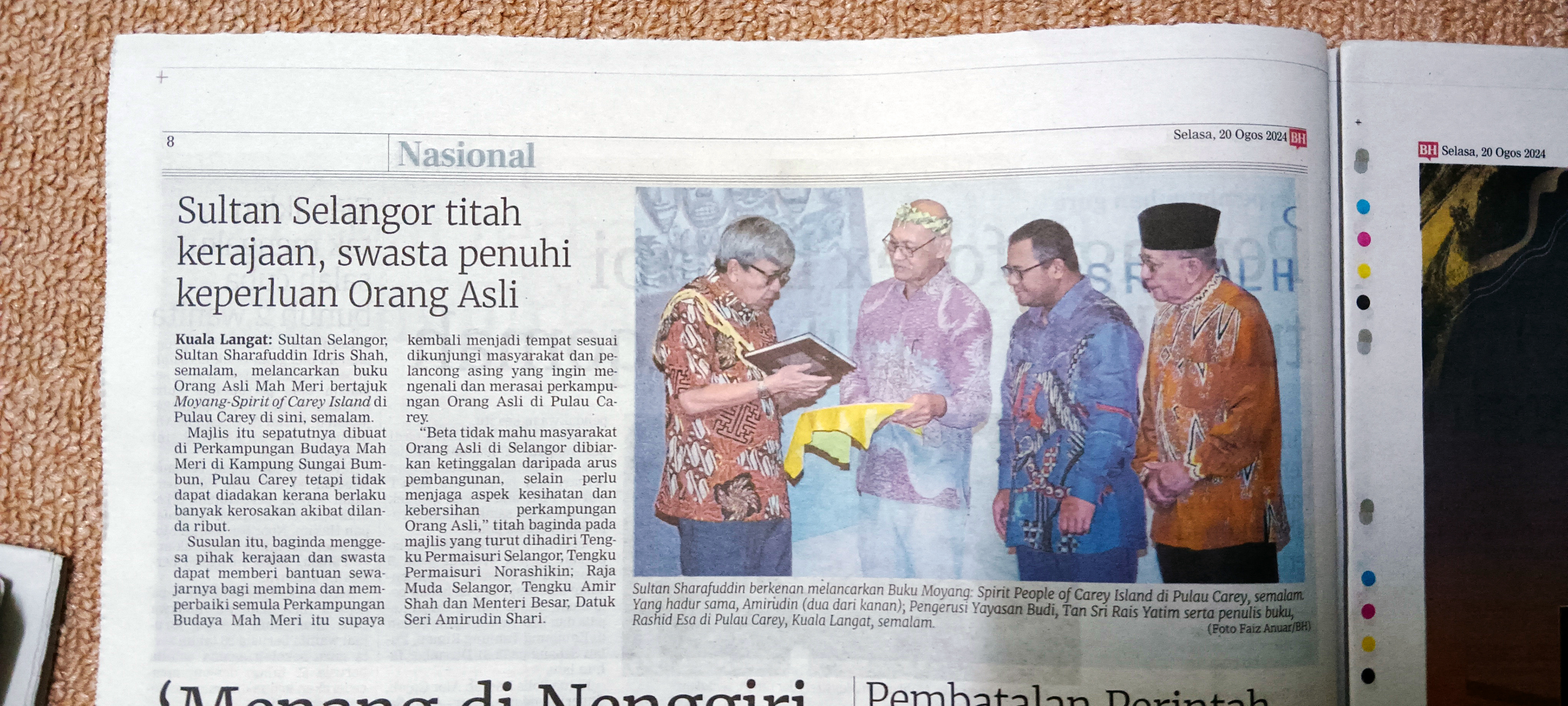 Berita Harian Coverage