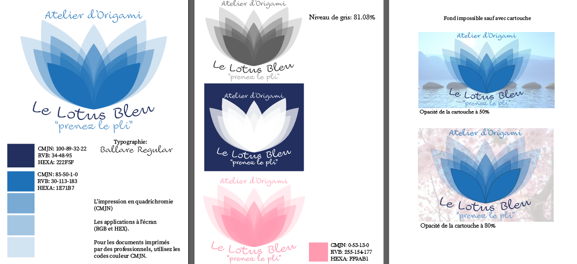 Création d'une charte graphique