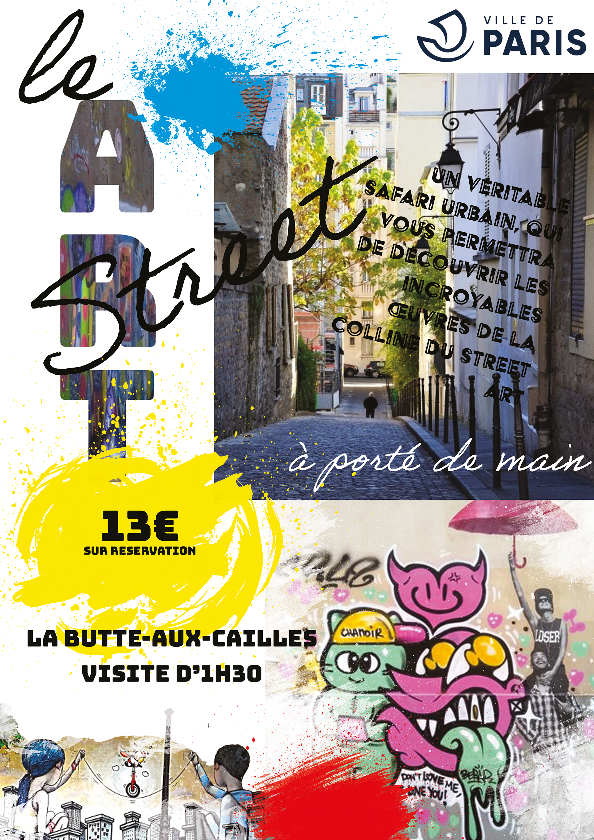Réalisation d'une affiche Street Art