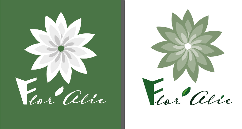 Création d'une enseigne Flor'Alie