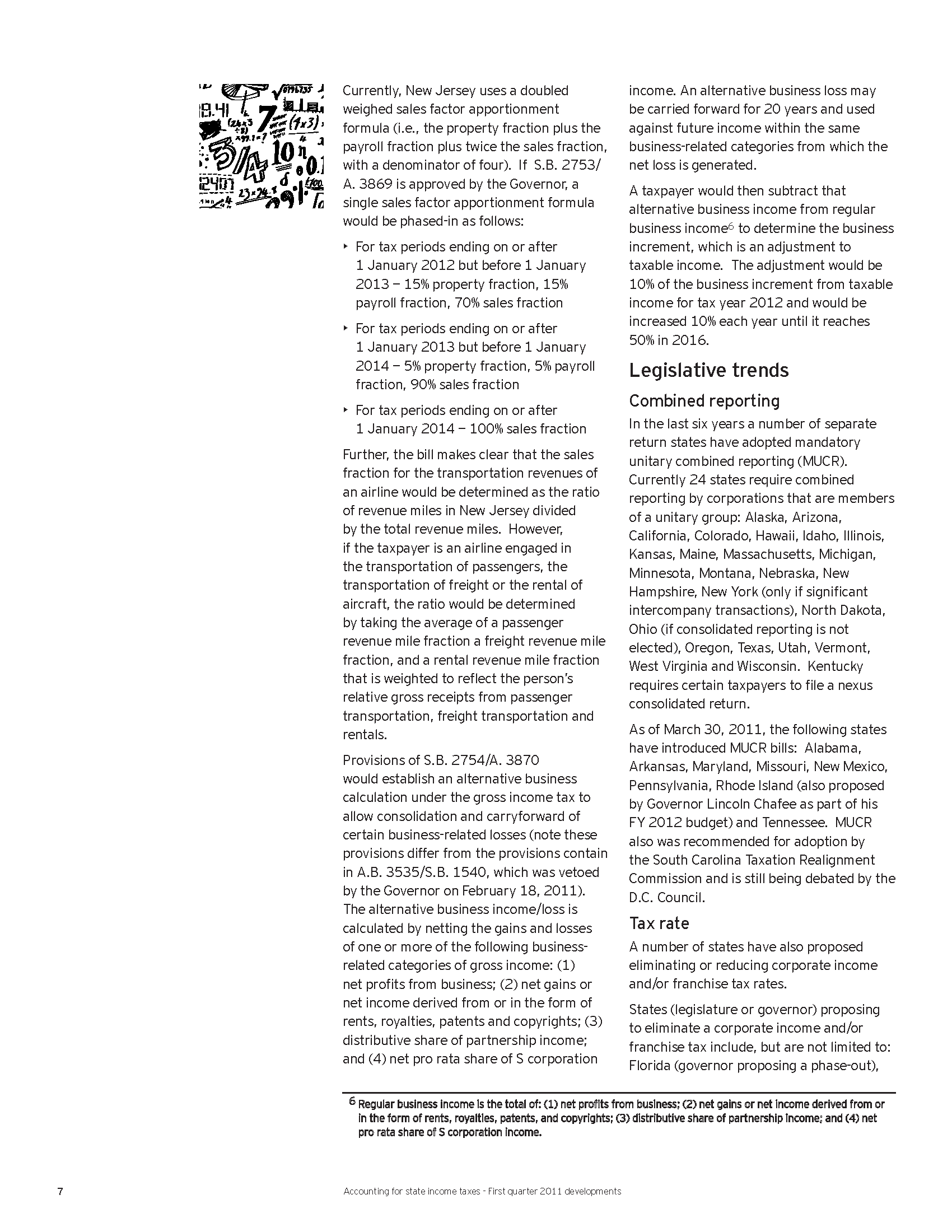 Newsletter layout