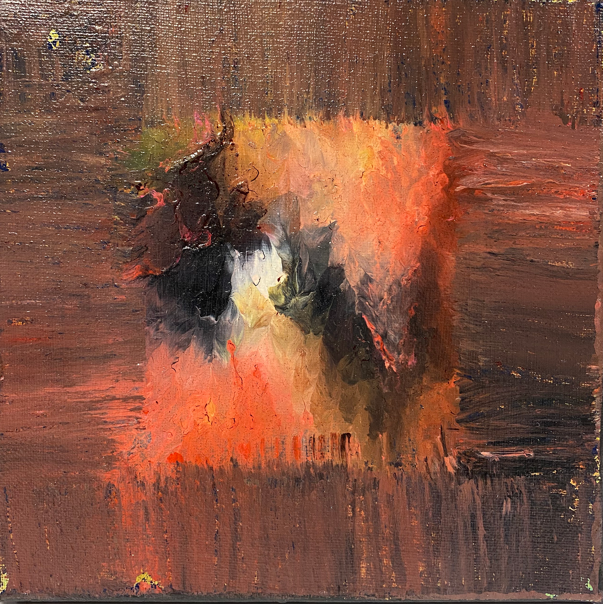 "The Drifter" - 12"x12" acrylic on canvas