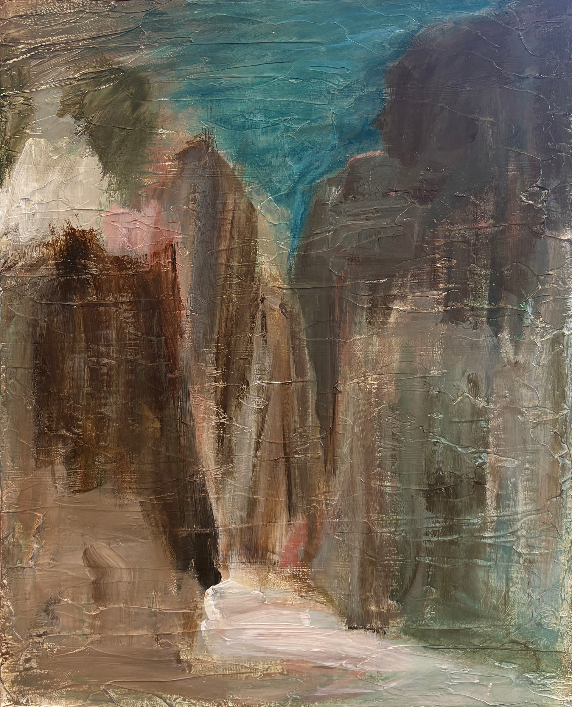 "Dardanelles" - 14"x18" acrylic on canvas