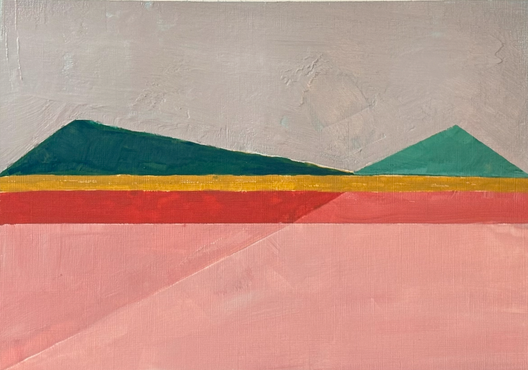 "Nor Cal" - 9"x12" acrylic on canvas