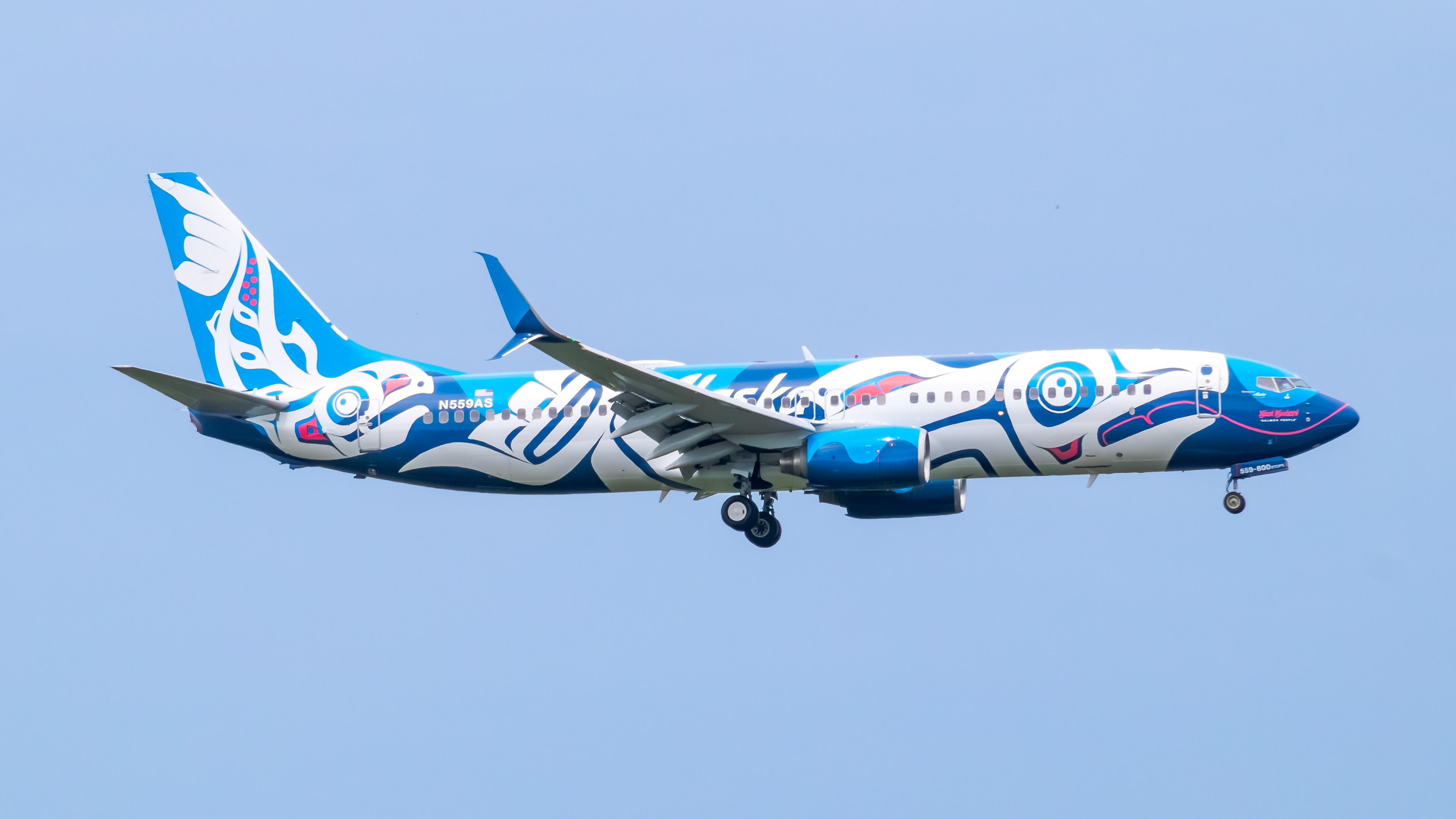 Alaska Airlines Xáat Kwáani Livery