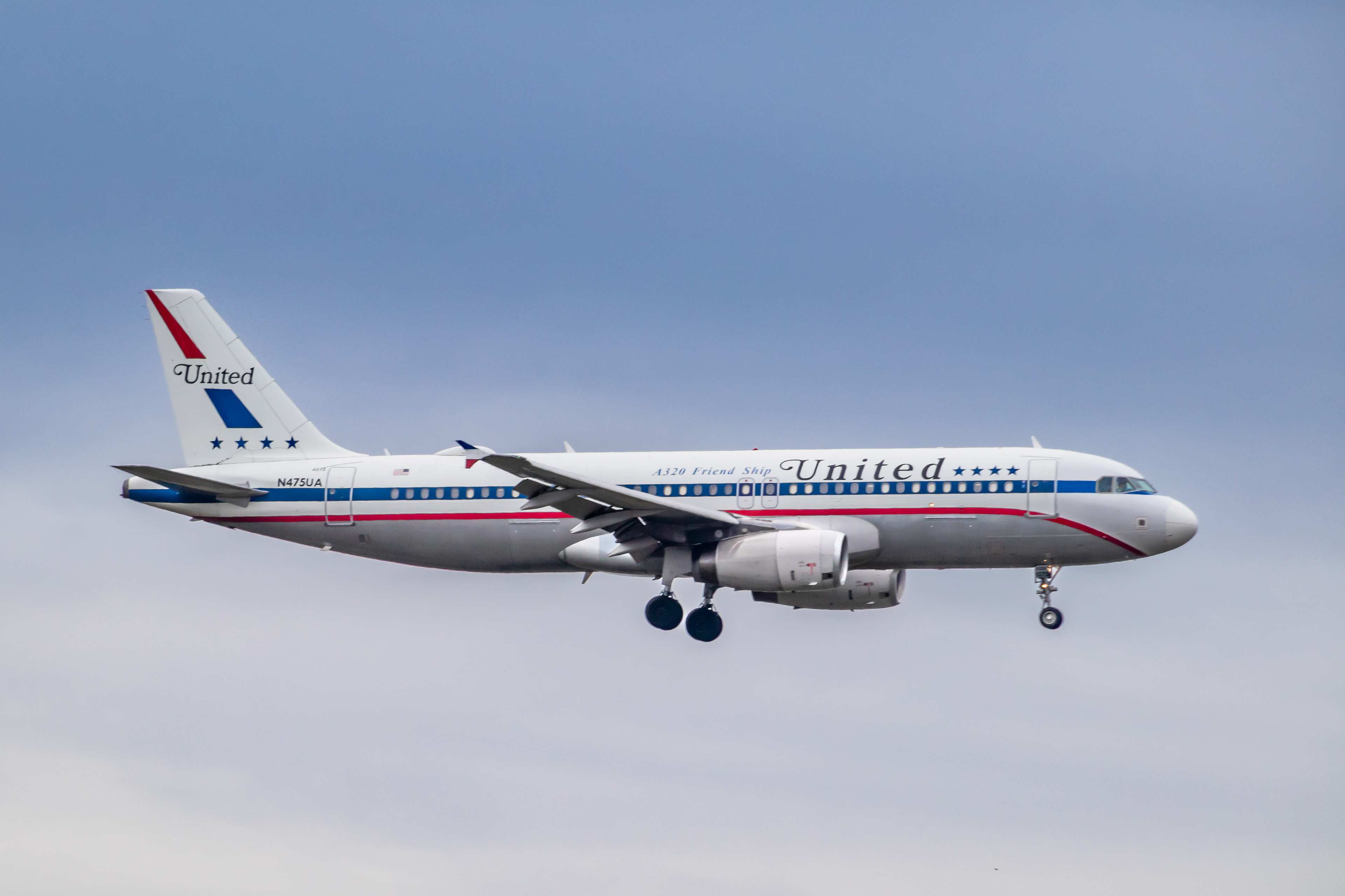 United Retro A320
