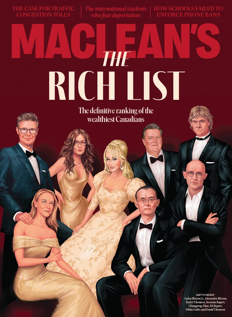The Rich List - Maclean's Magazine