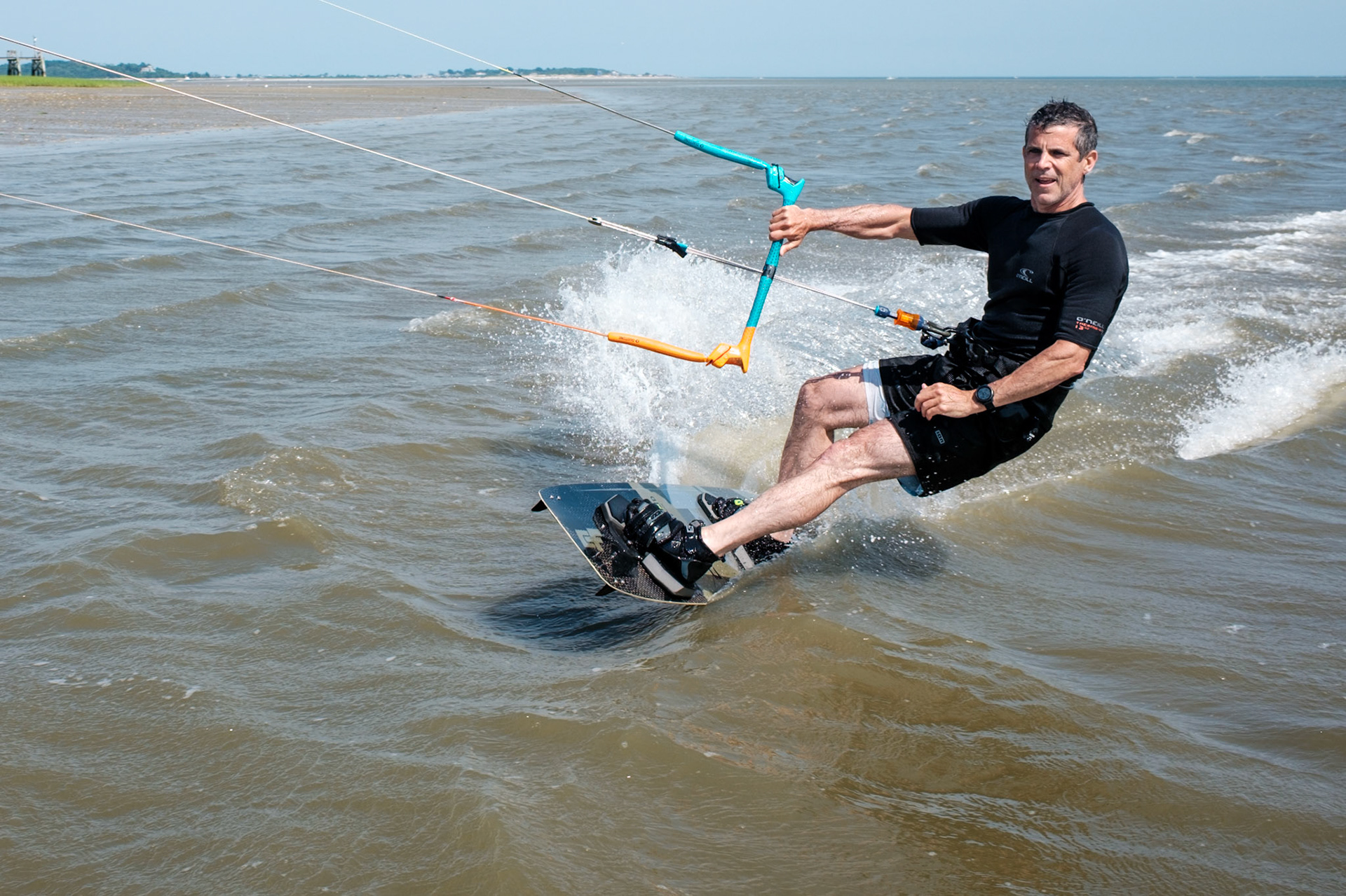 Kitesurfing